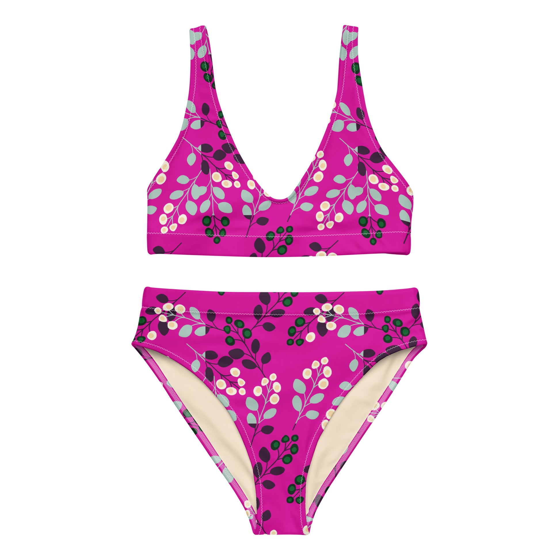 Abigail Recycled High-Waisted Bikini - Activewear Well