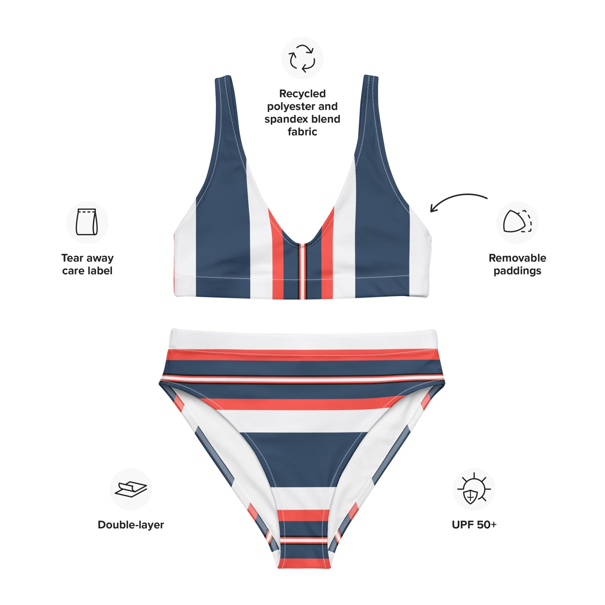 Rosie  High-Waisted Bikini - Activewear Well