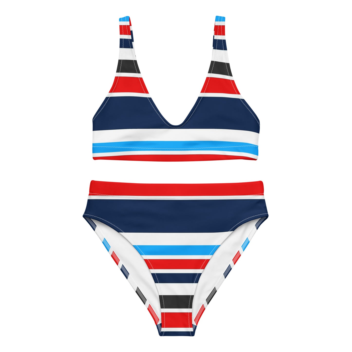 Emily High-Waisted Bikini - Activewear Well