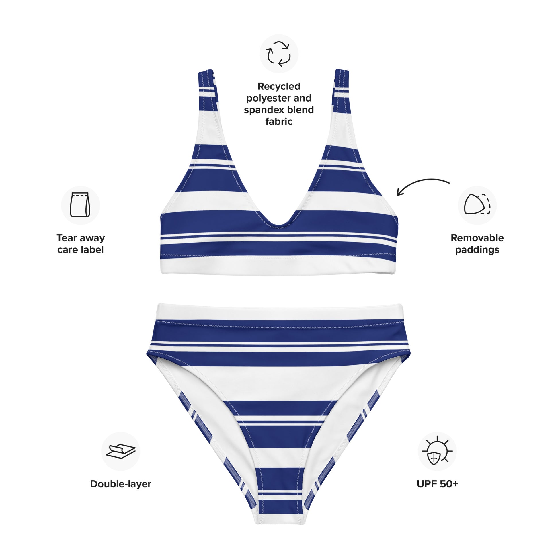 Tessa High-Waisted Bikini - Activewear Well