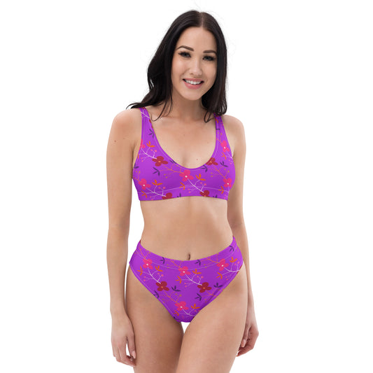 Kayla Recycled High-Waisted Bikini - Activewear Well