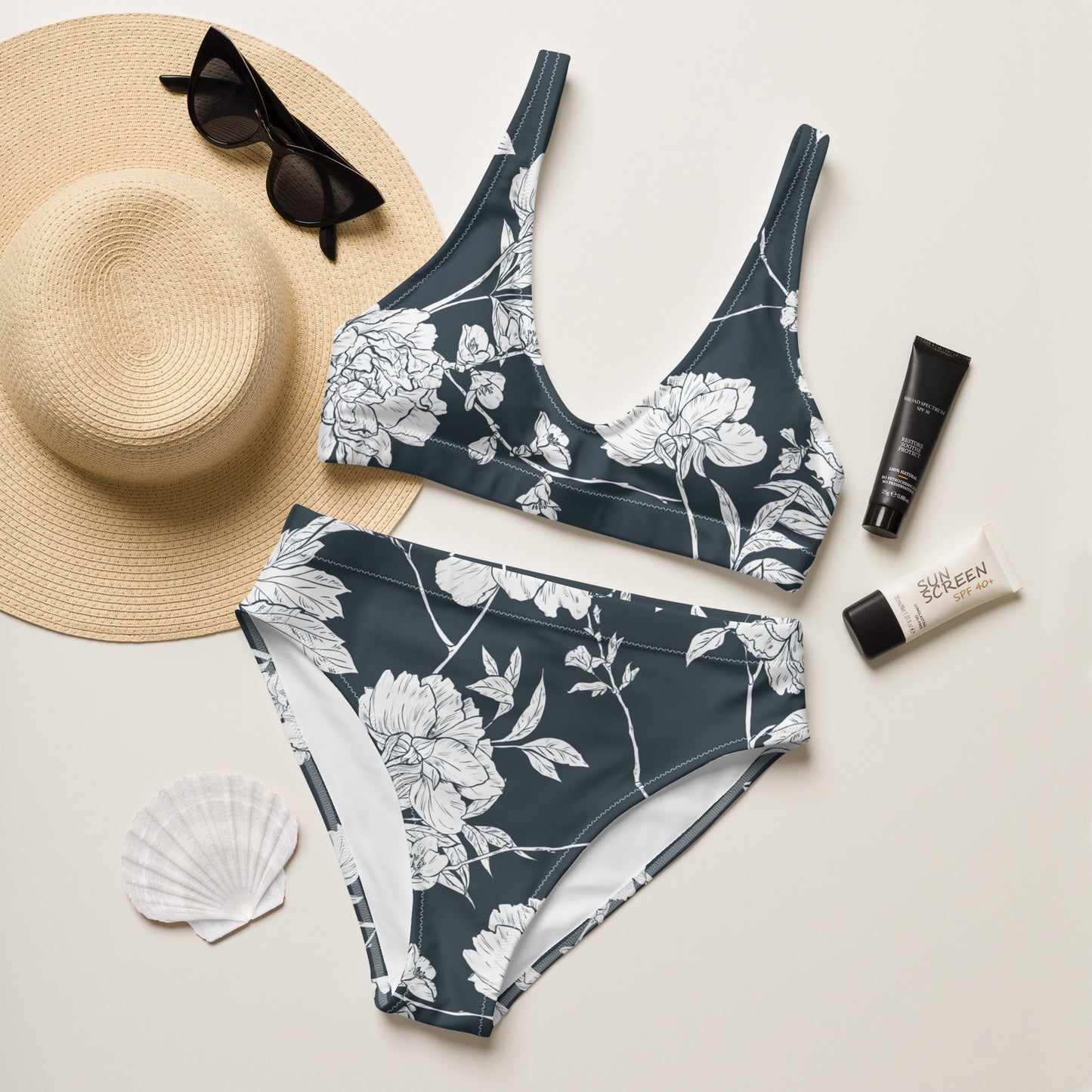 Meagan High-Waisted Bikini - Activewear Well