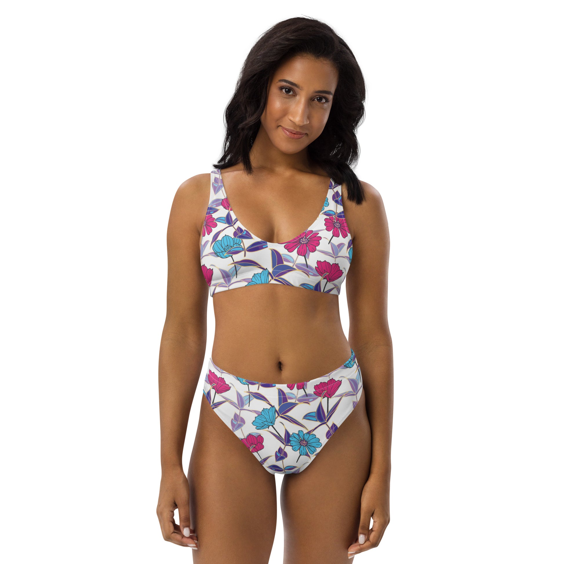 Ariana Recycled High-Waisted Bikini - Activewear Well