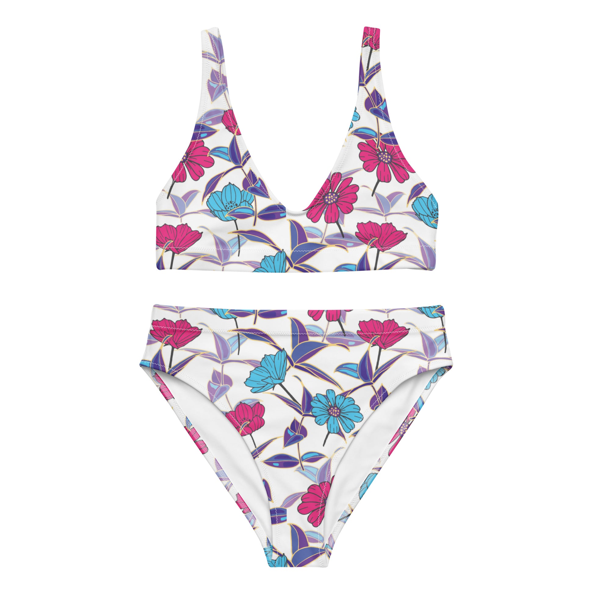 Ariana Recycled High-Waisted Bikini - Activewear Well