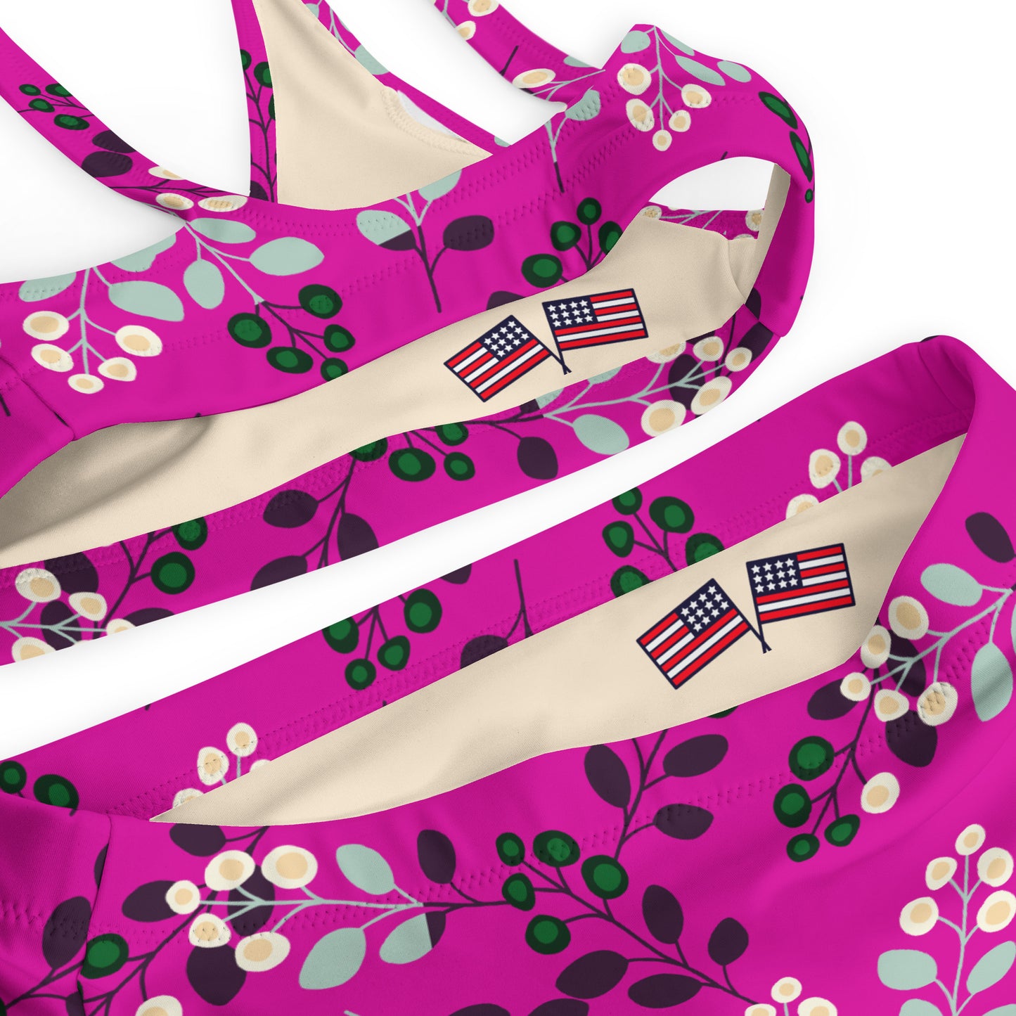 Abigail Recycled High-Waisted Bikini - Activewear Well
