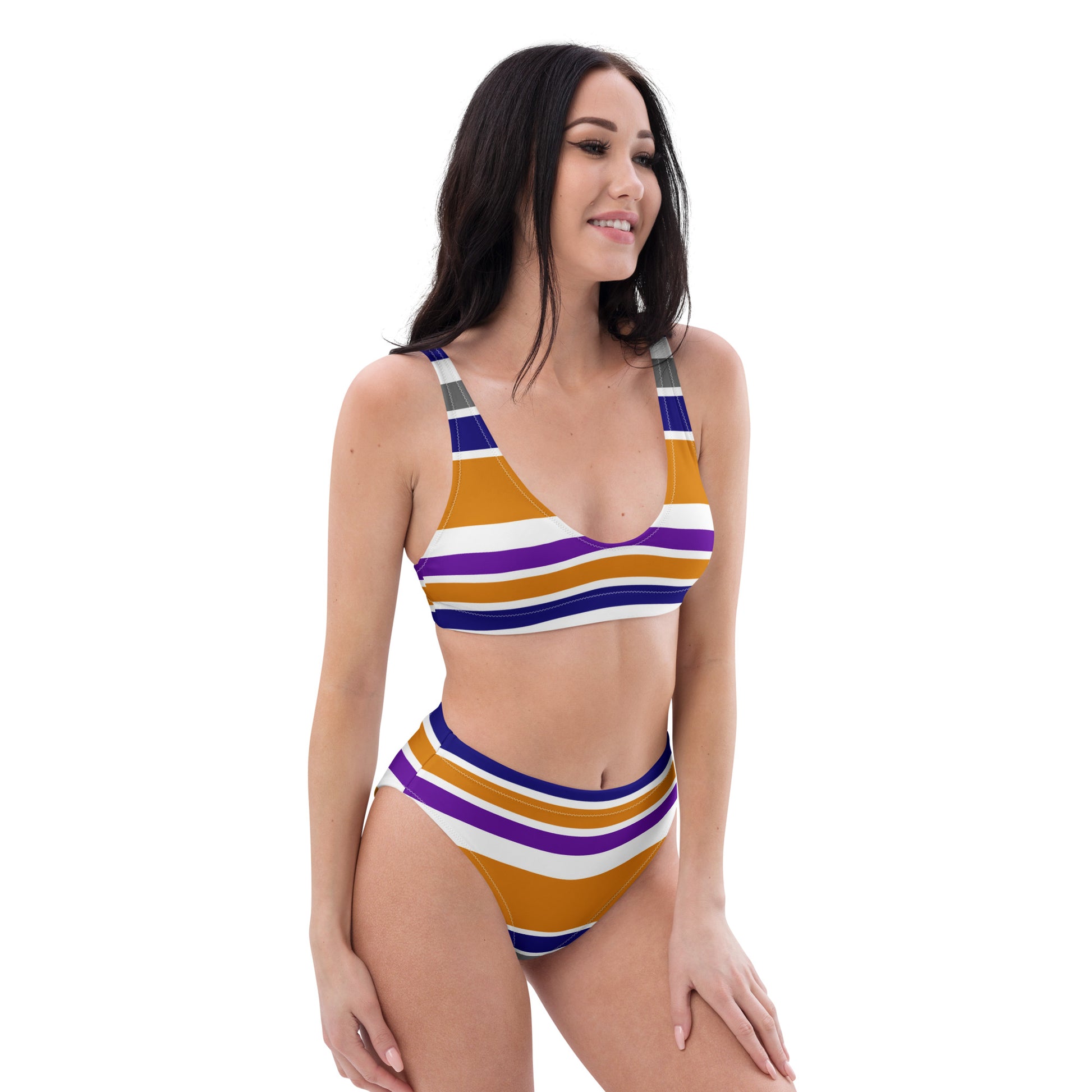Alyssa Recycled High-Waisted Bikini - Activewear Well