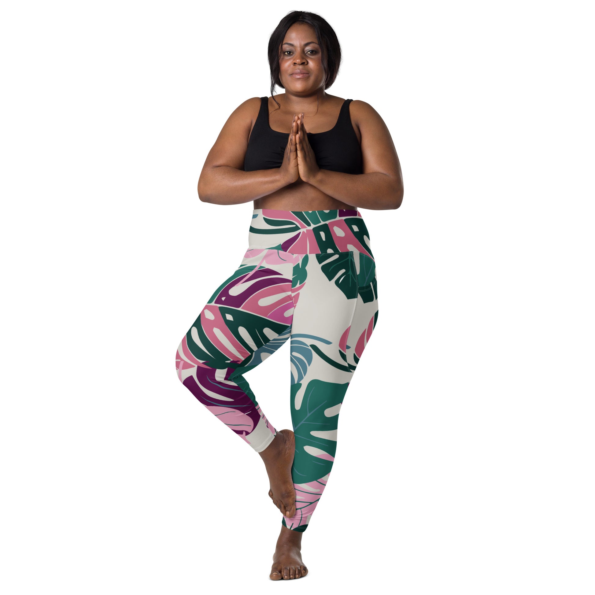 Amelia Tight Leggings with Pockets - Activewear Well