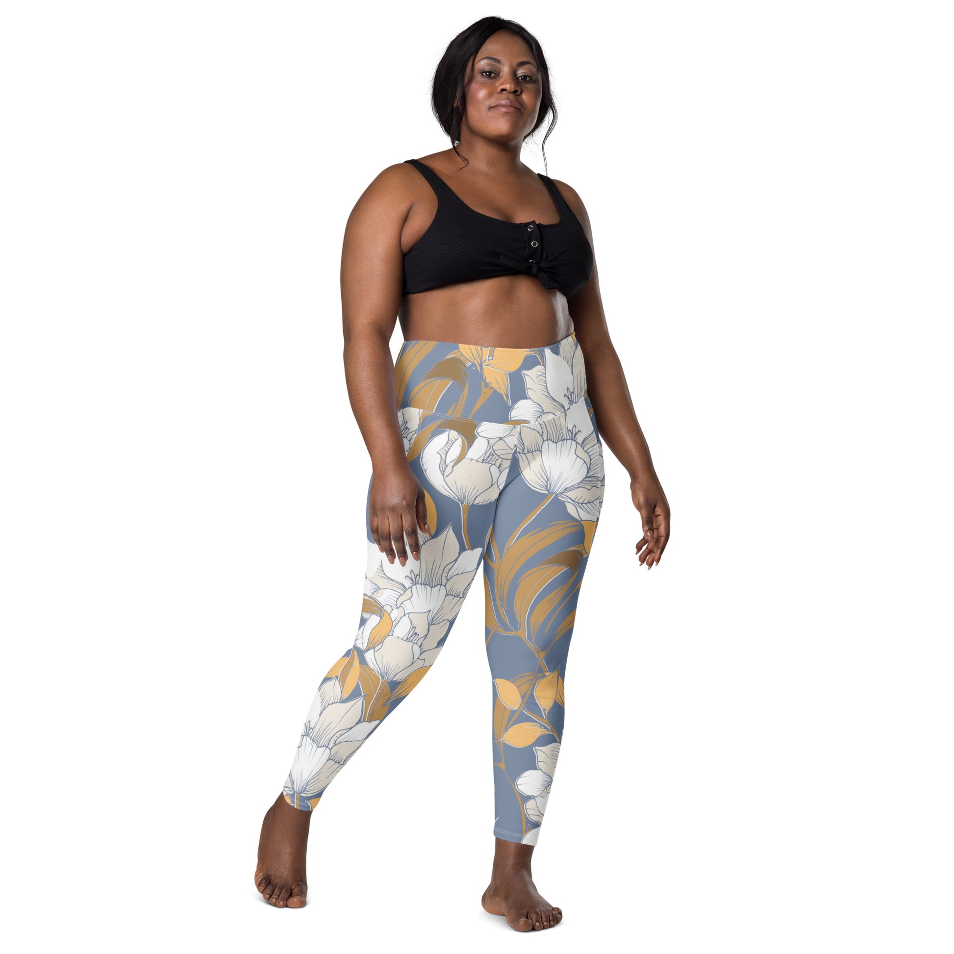 Kristen Tight Leggings with Pockets - Activewear Well