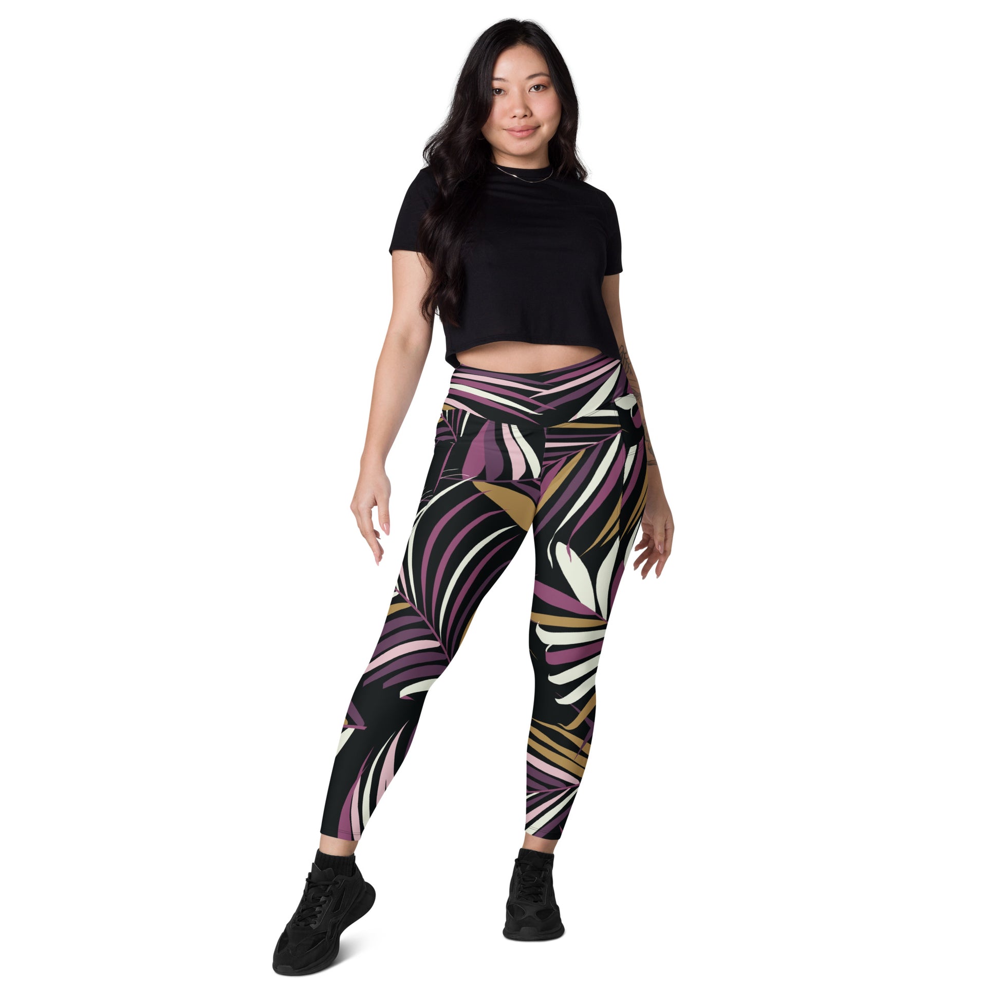 Jasmine Tight Leggings with Pockets - Activewear Well