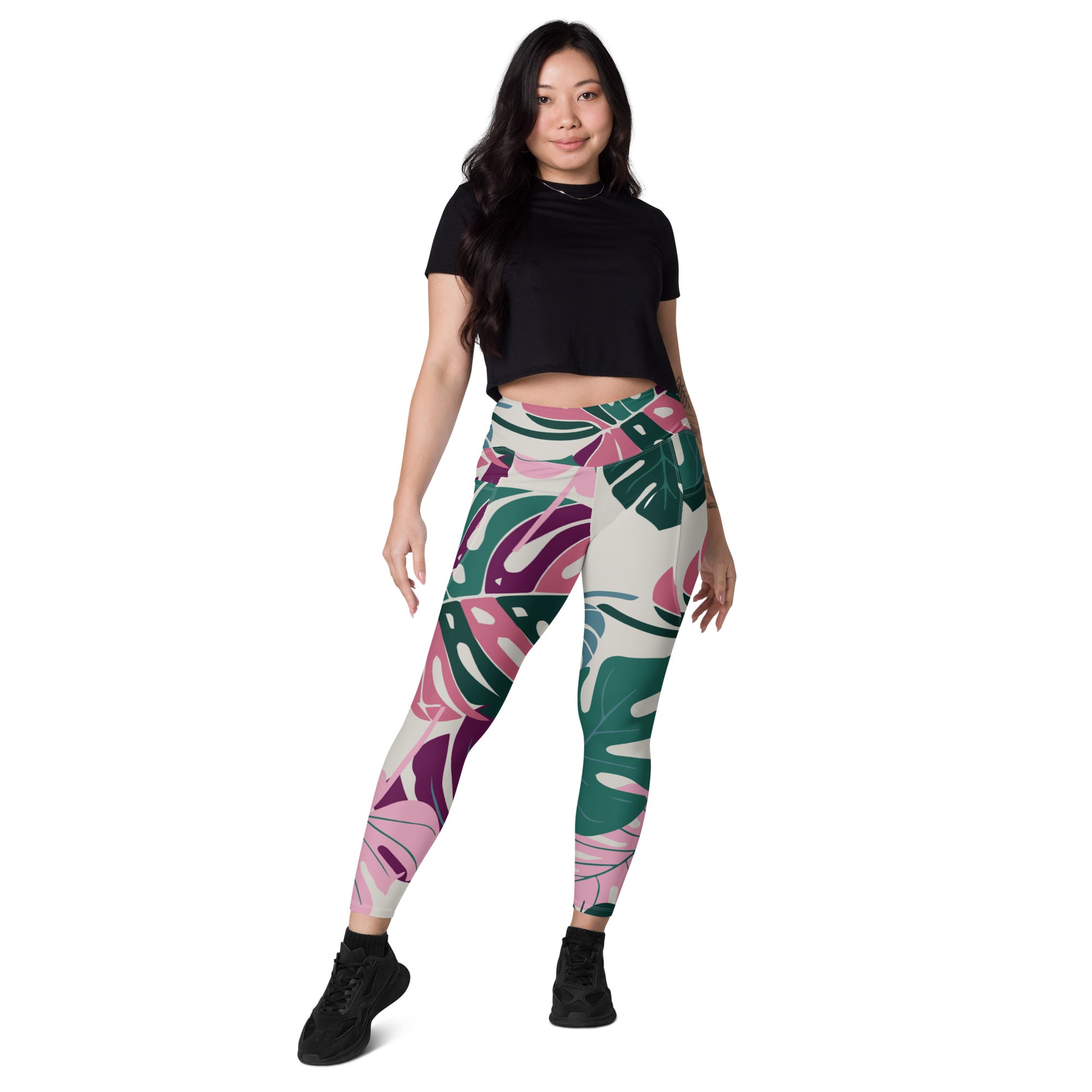 Amelia Tight Leggings with Pockets - Activewear Well