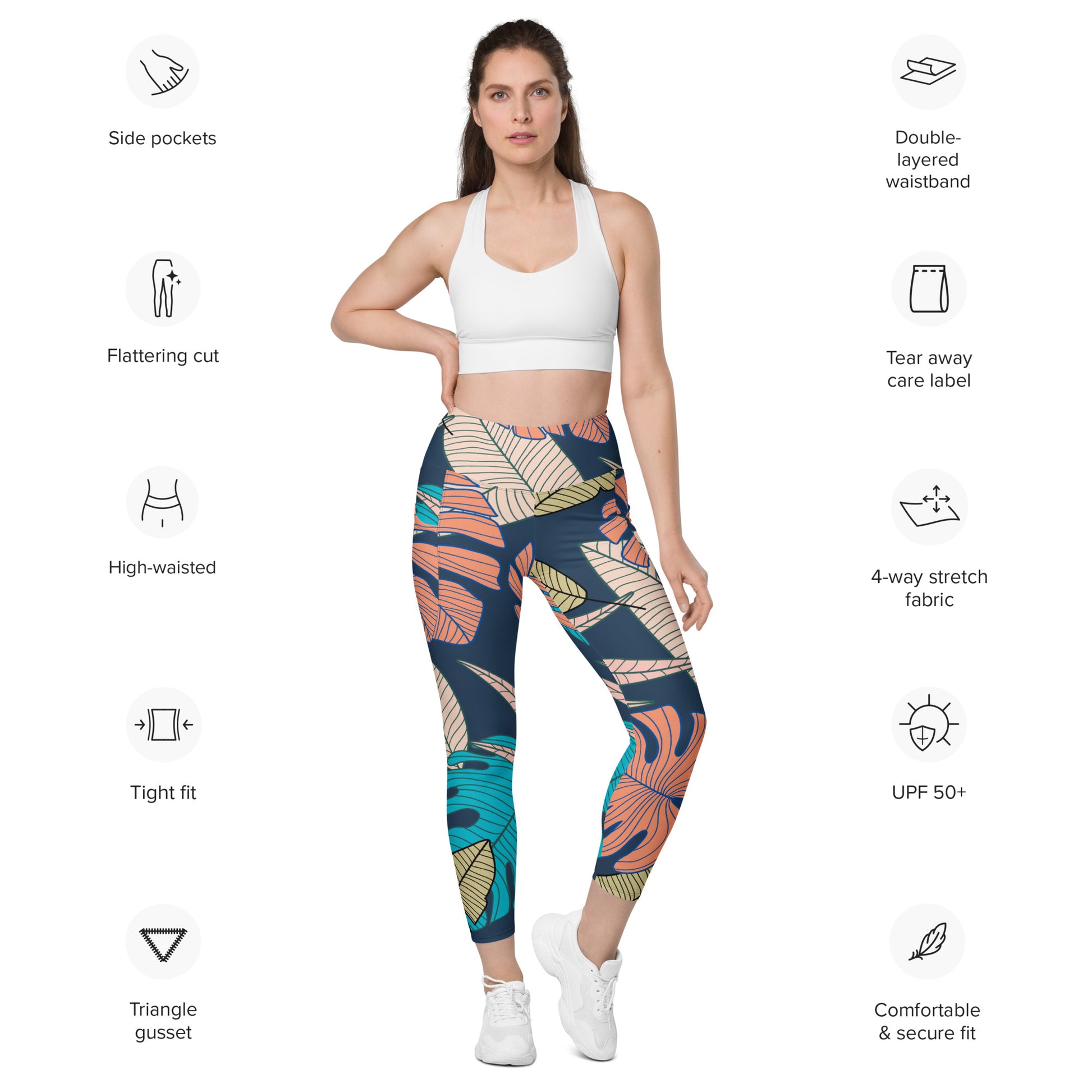 Mary Tight Leggings with Pockets - Activewear Well