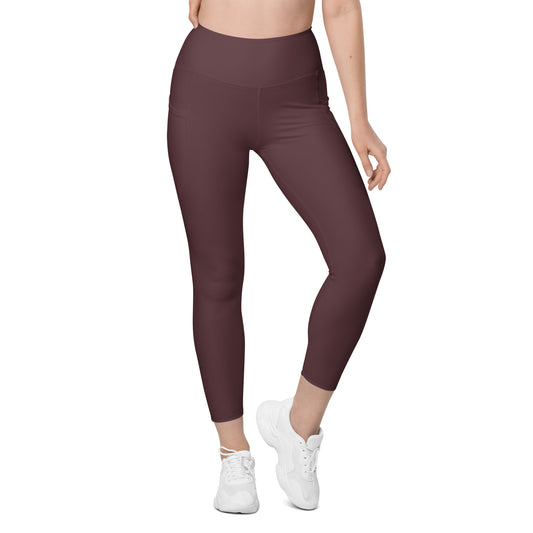 Espresso Leggings with pockets - Activewear Well