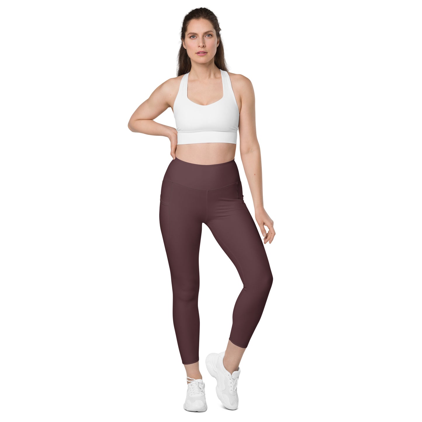 Espresso Leggings with pockets - Activewear Well