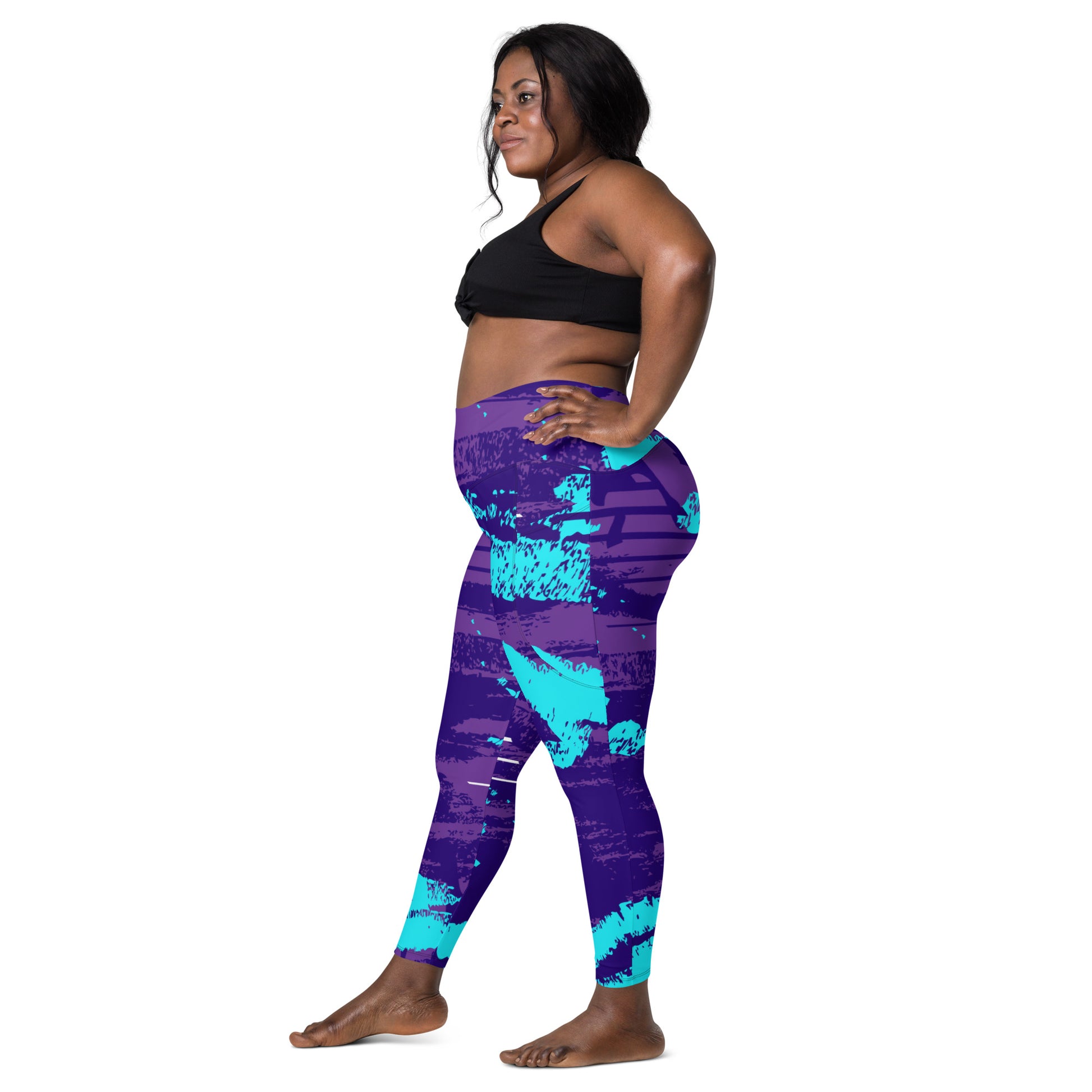 Paige Tight Leggings with Pockets - Activewear Well