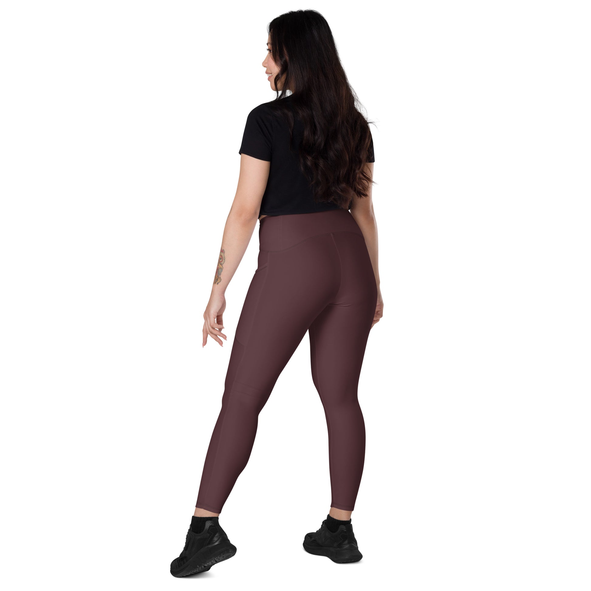 Espresso Leggings with pockets - Activewear Well