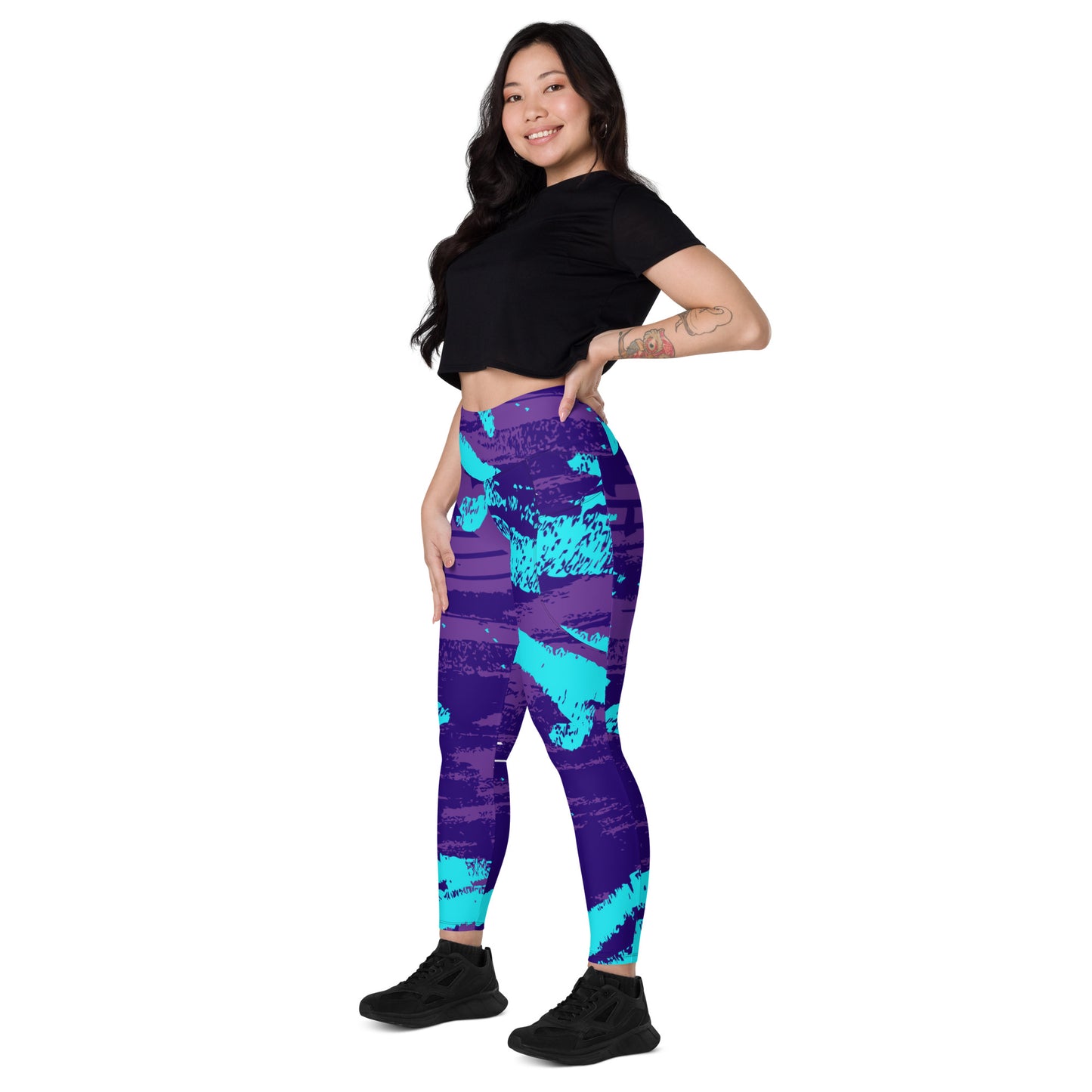 Paige Tight Leggings with Pockets - Activewear Well