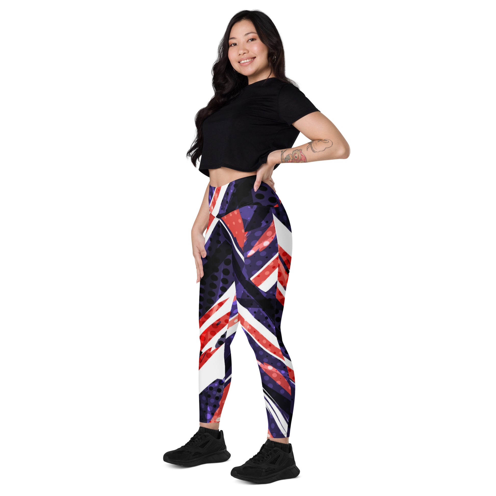 Meredith Tight Leggings with Pockets - Activewear Well