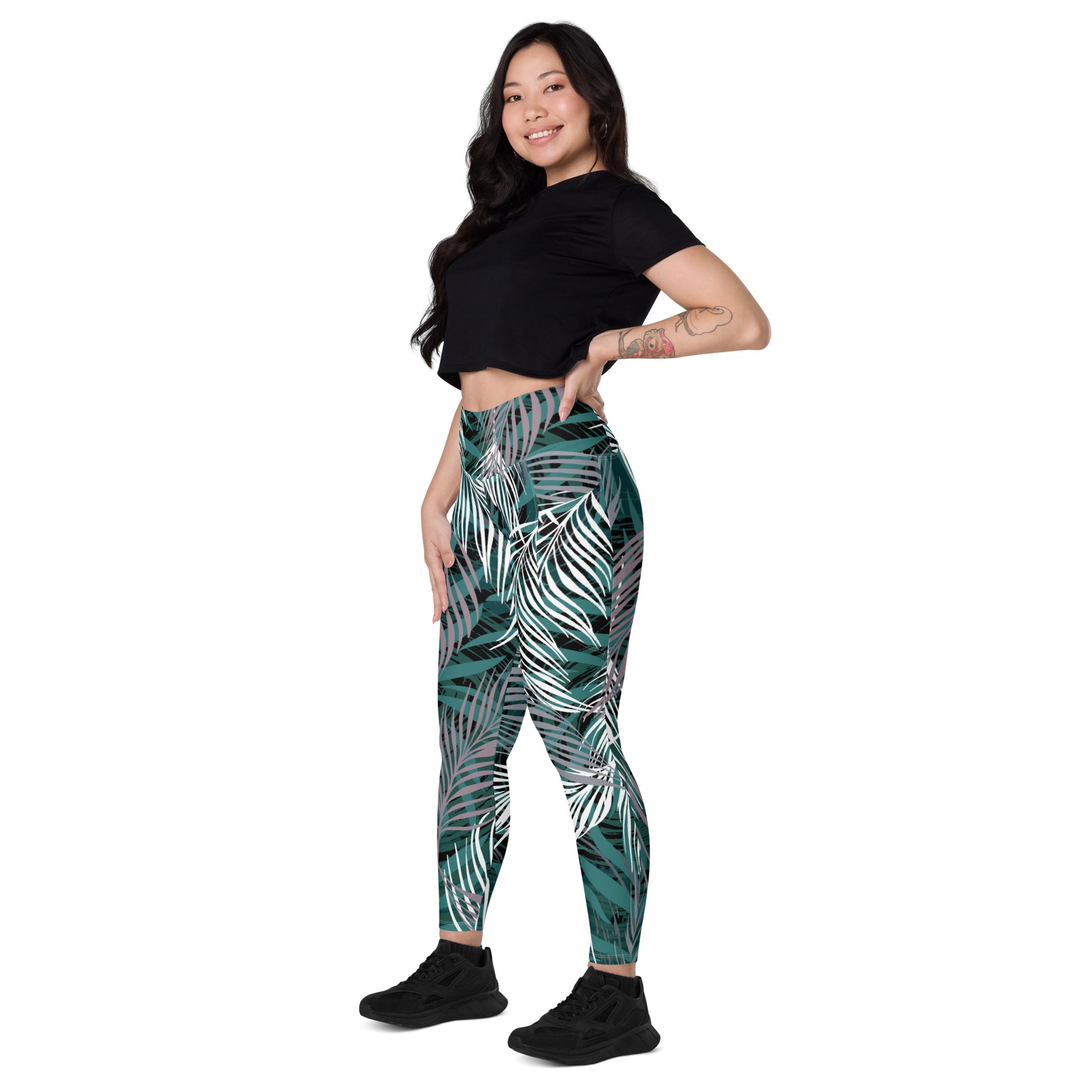 Vanessa Tight Leggings with Pockets - Activewear Well