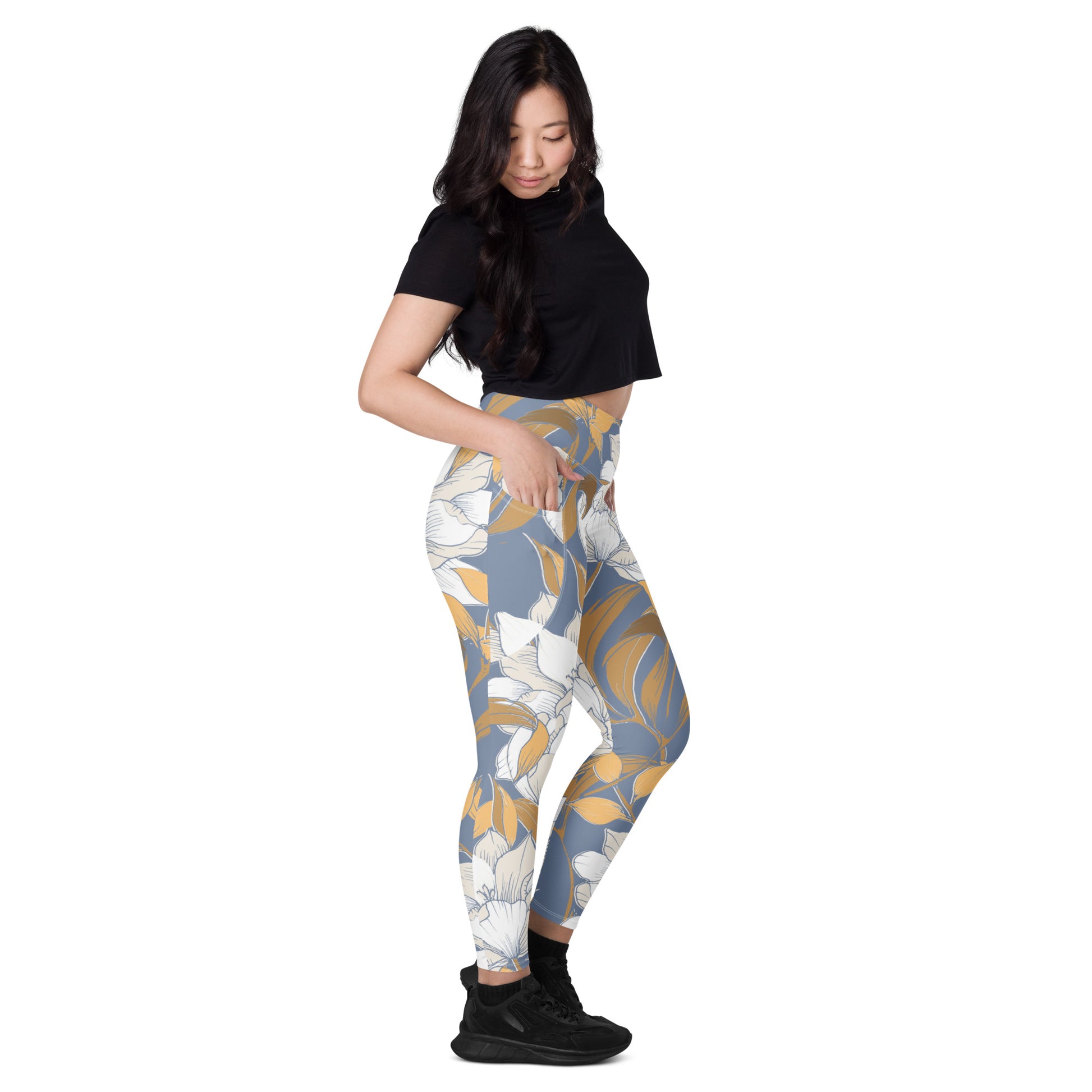 Kristen Tight Leggings with Pockets - Activewear Well