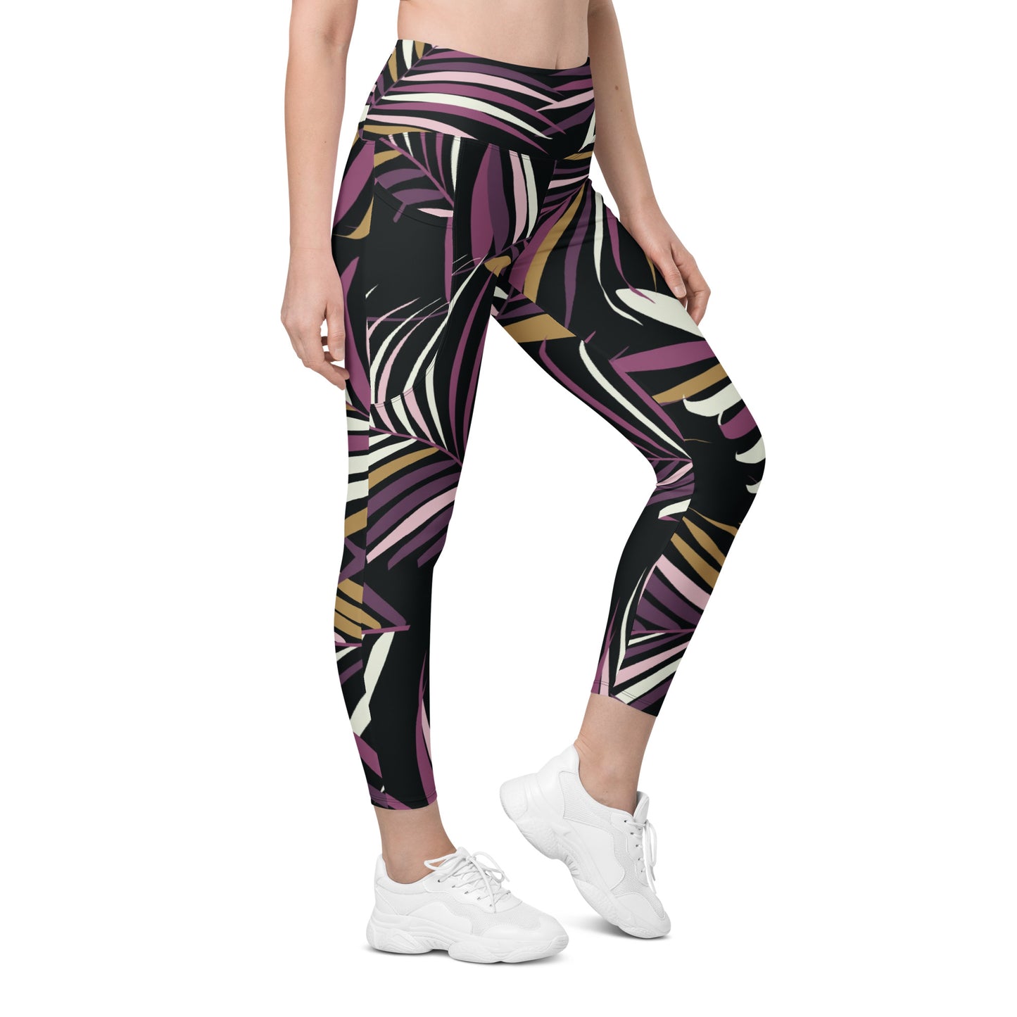 Jasmine Tight Leggings with Pockets - Activewear Well
