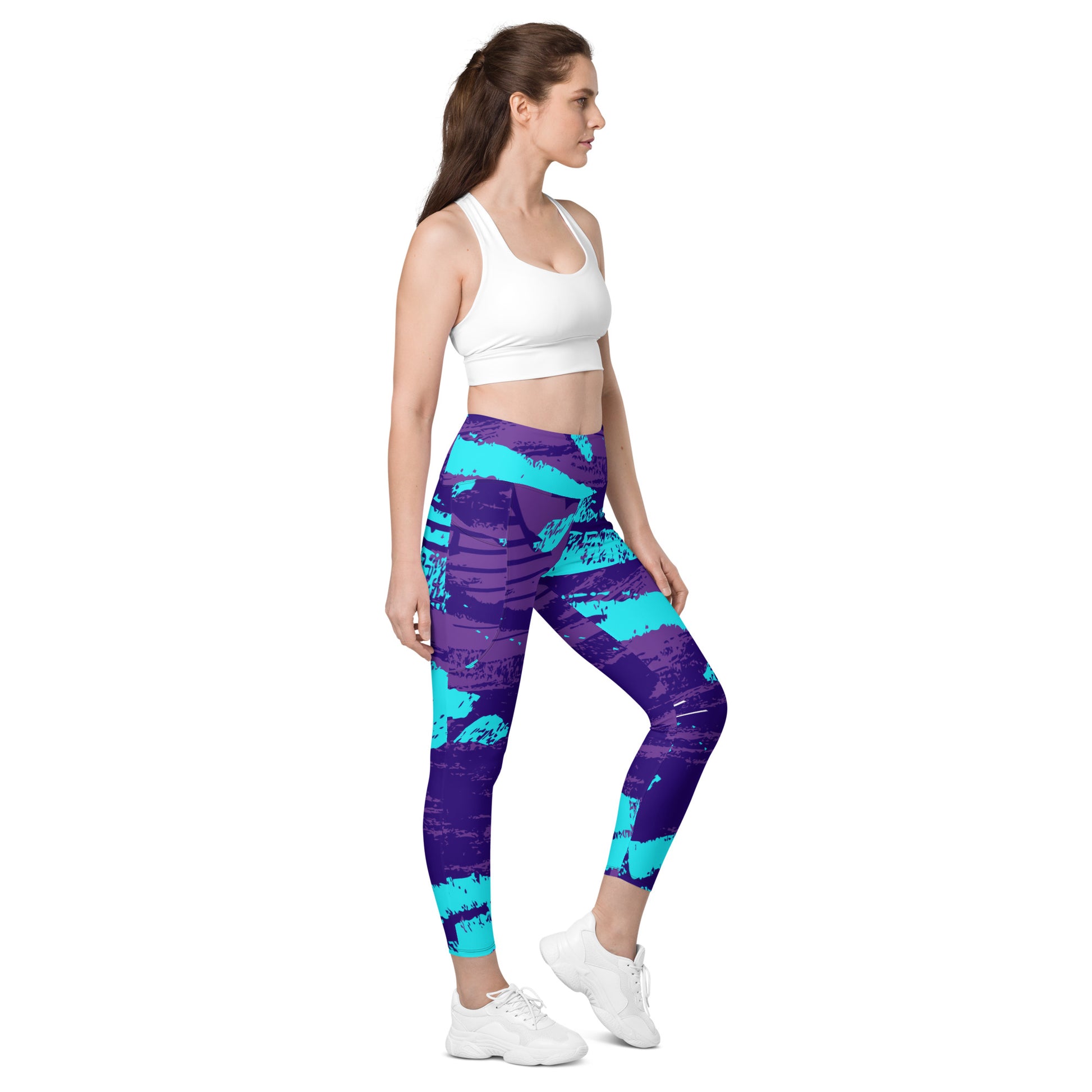 Paige Tight Leggings with Pockets - Activewear Well