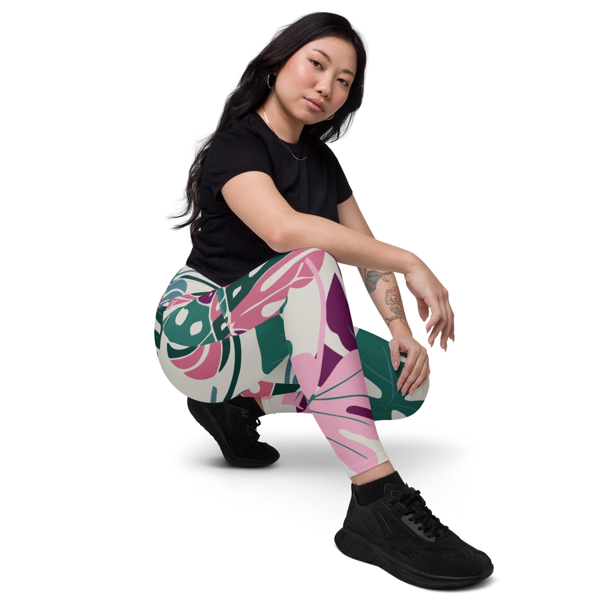 Amelia Tight Leggings with Pockets - Activewear Well