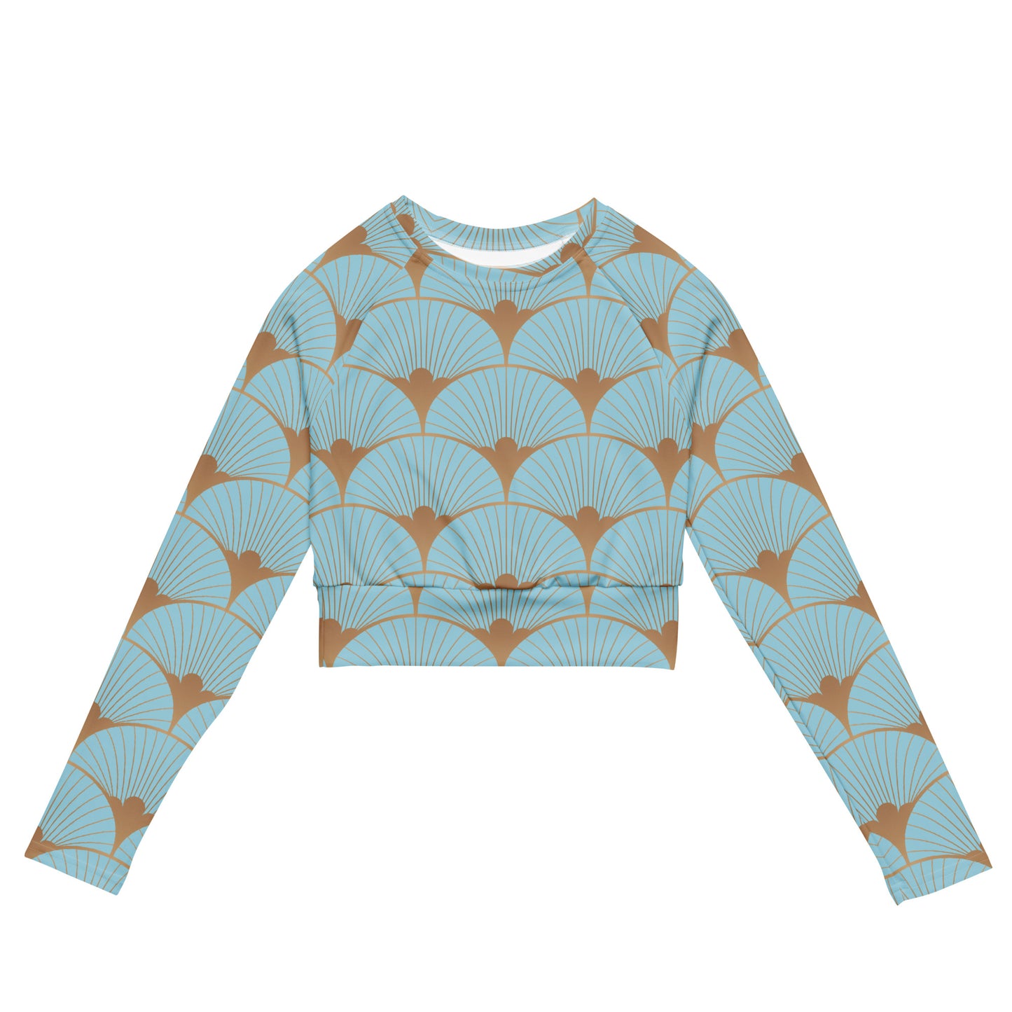 Sophia Long-Sleeve Crop Top - Activewear Well