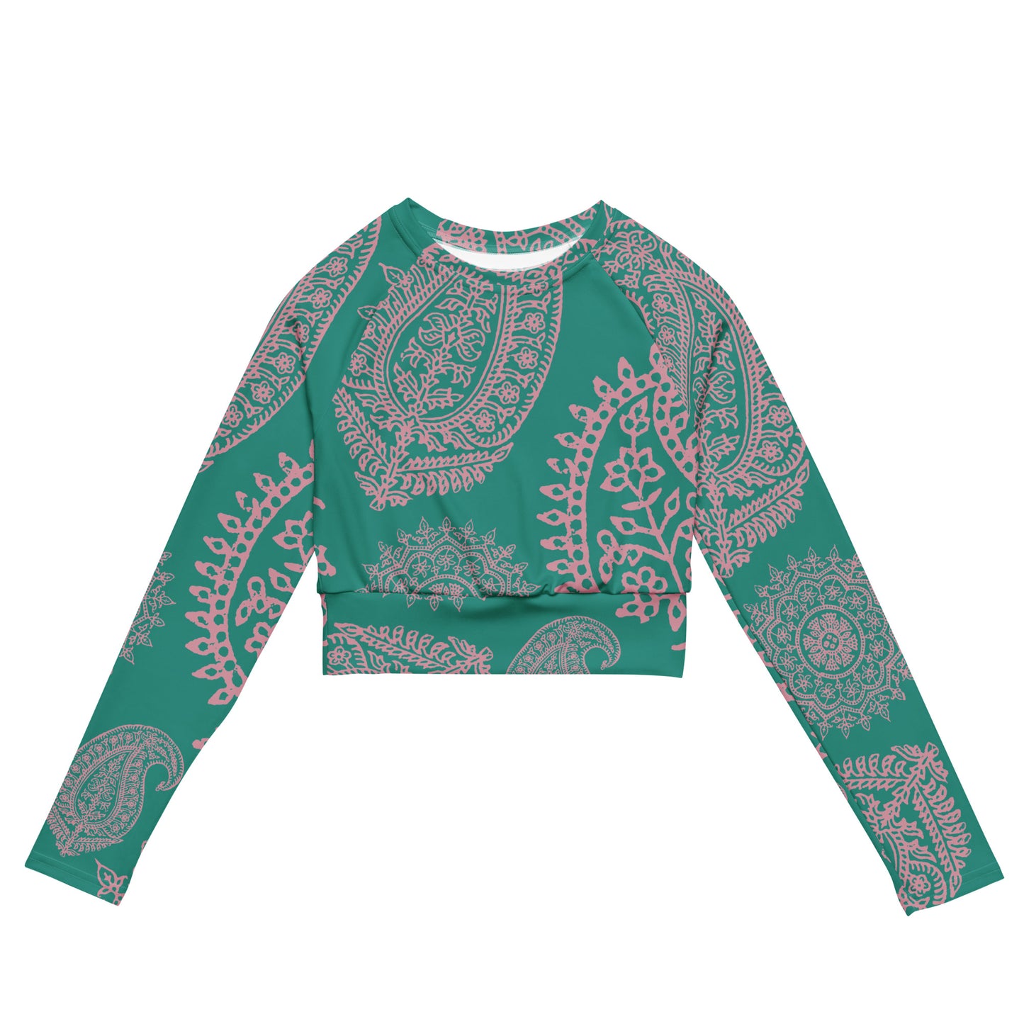 Malibu Long-Sleeve Crop Top - Activewear Well