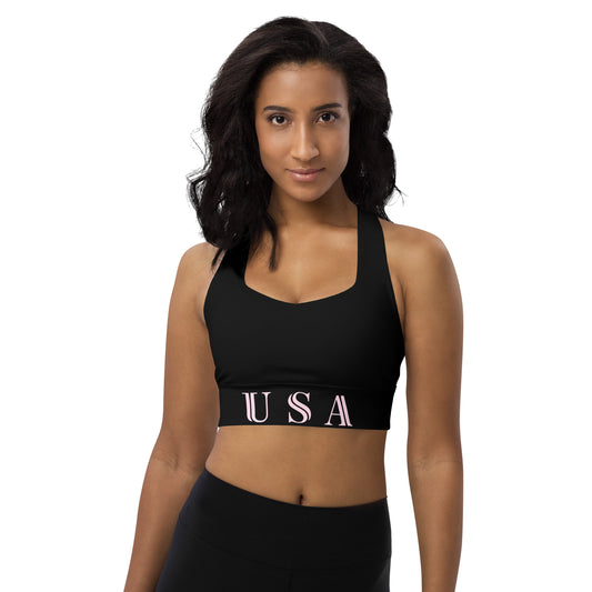 Women's Cycling Longline Sports Bra