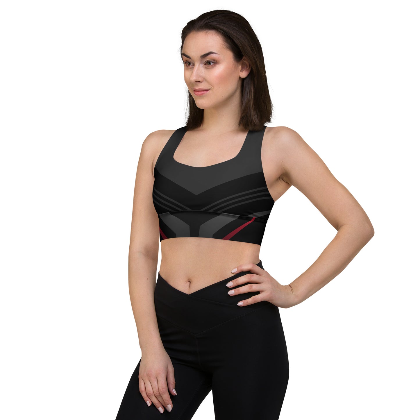 Running Longline Sports Bra - Activewear Well