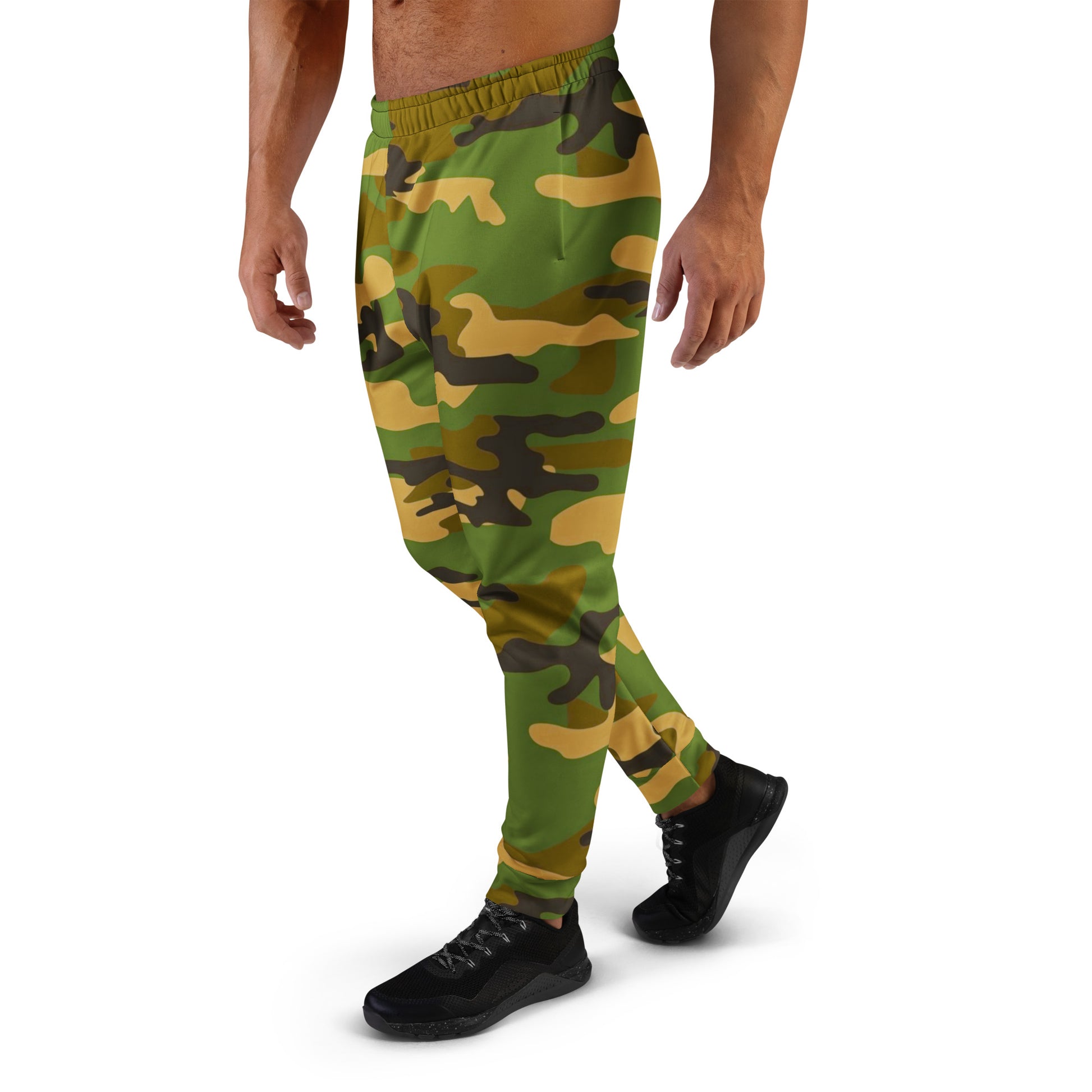 Camo Men's Joggers - Activewear Well