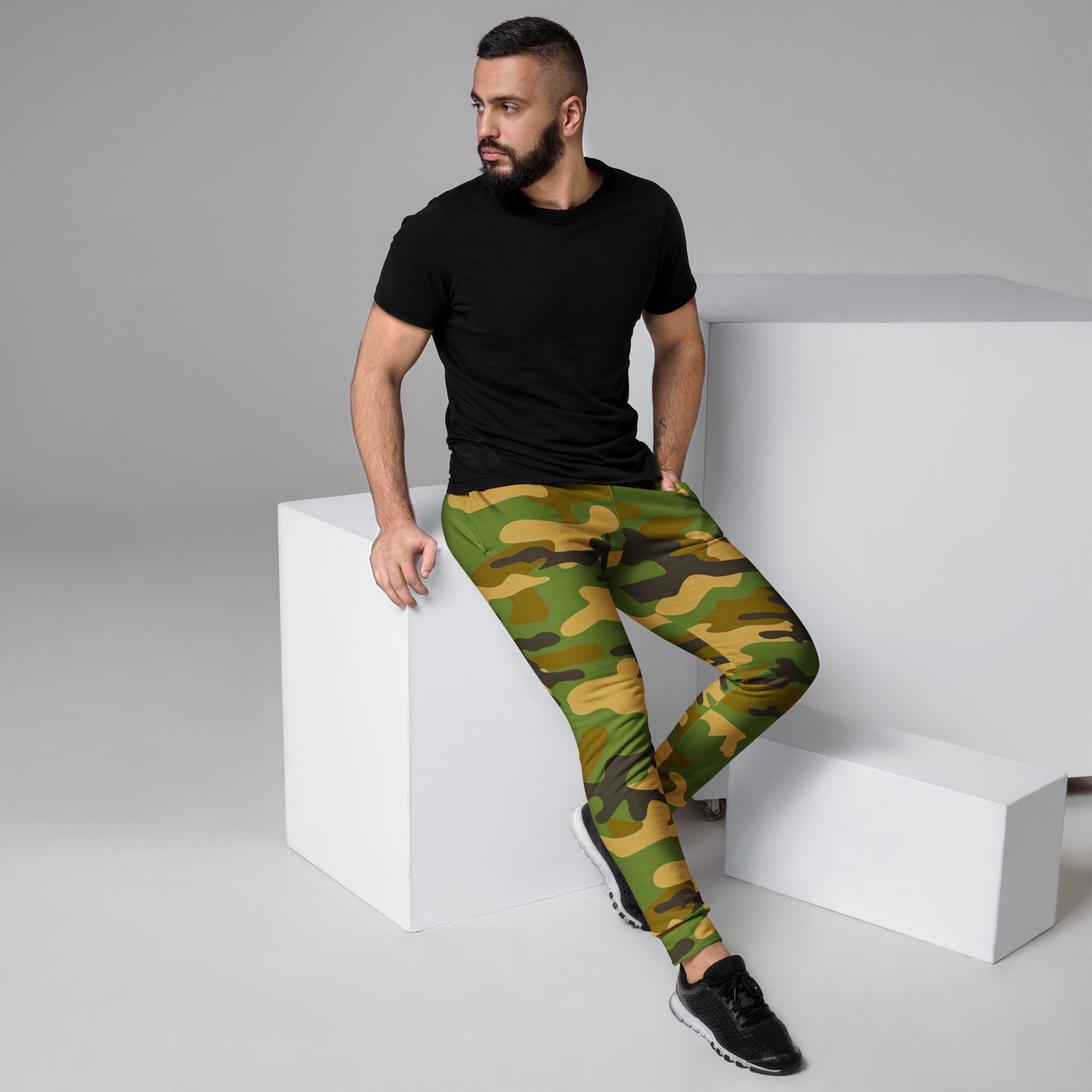 Camo Men's Joggers - Activewear Well