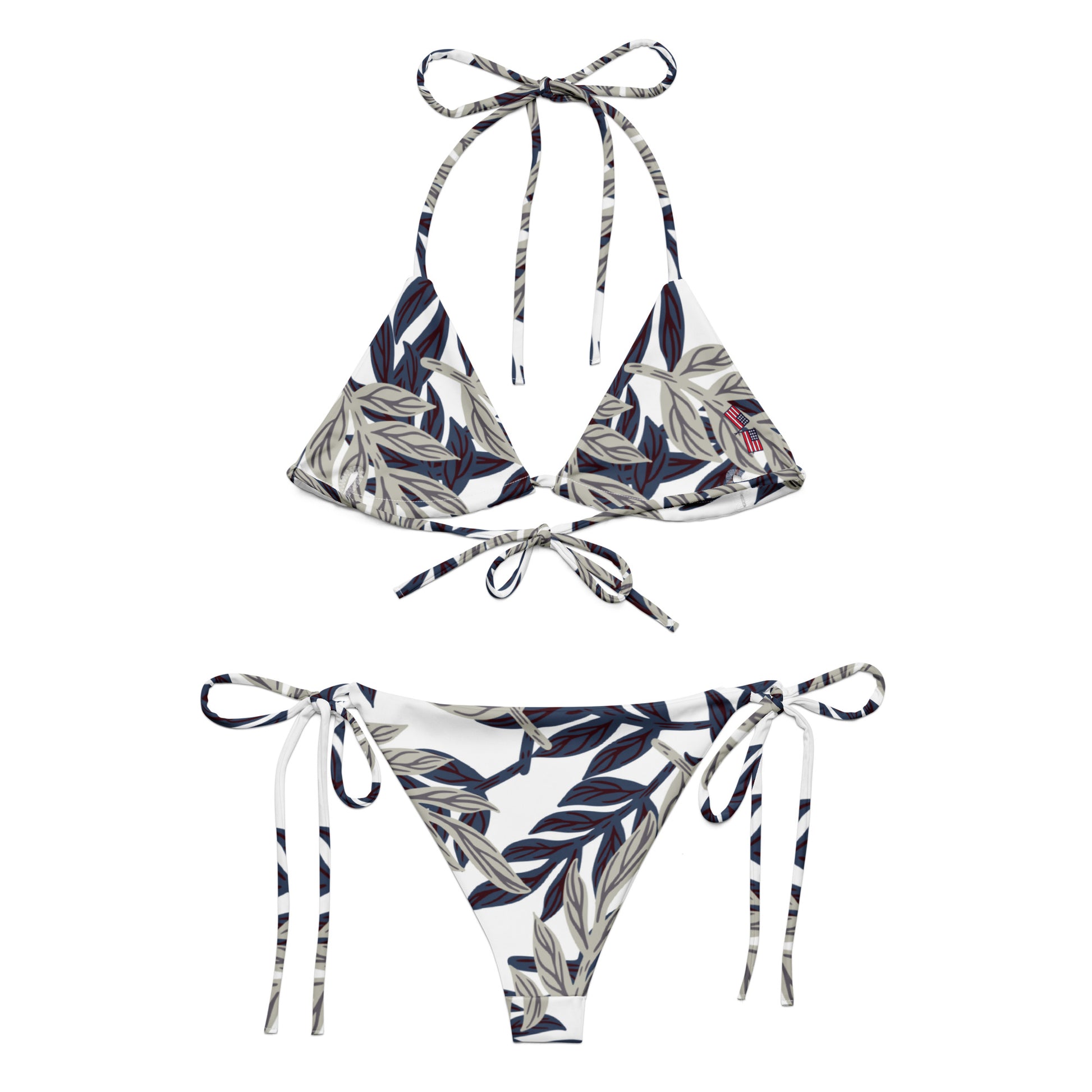 Ashley Recycled String Bikini - Activewear Well