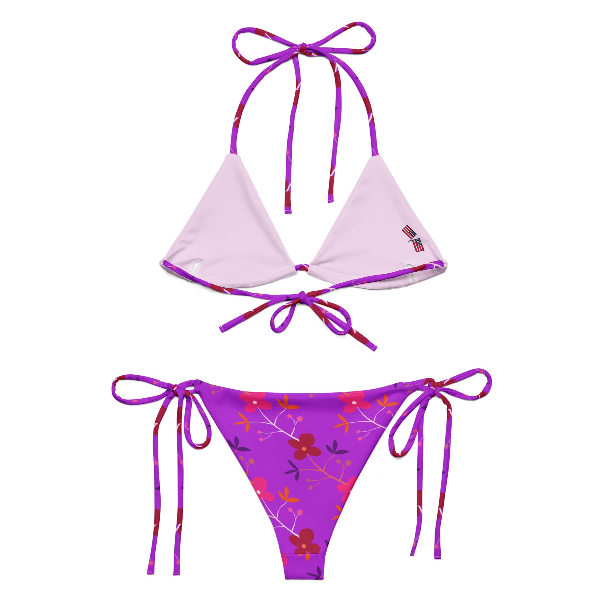 Kayla Recycled String Bikini - Activewear Well