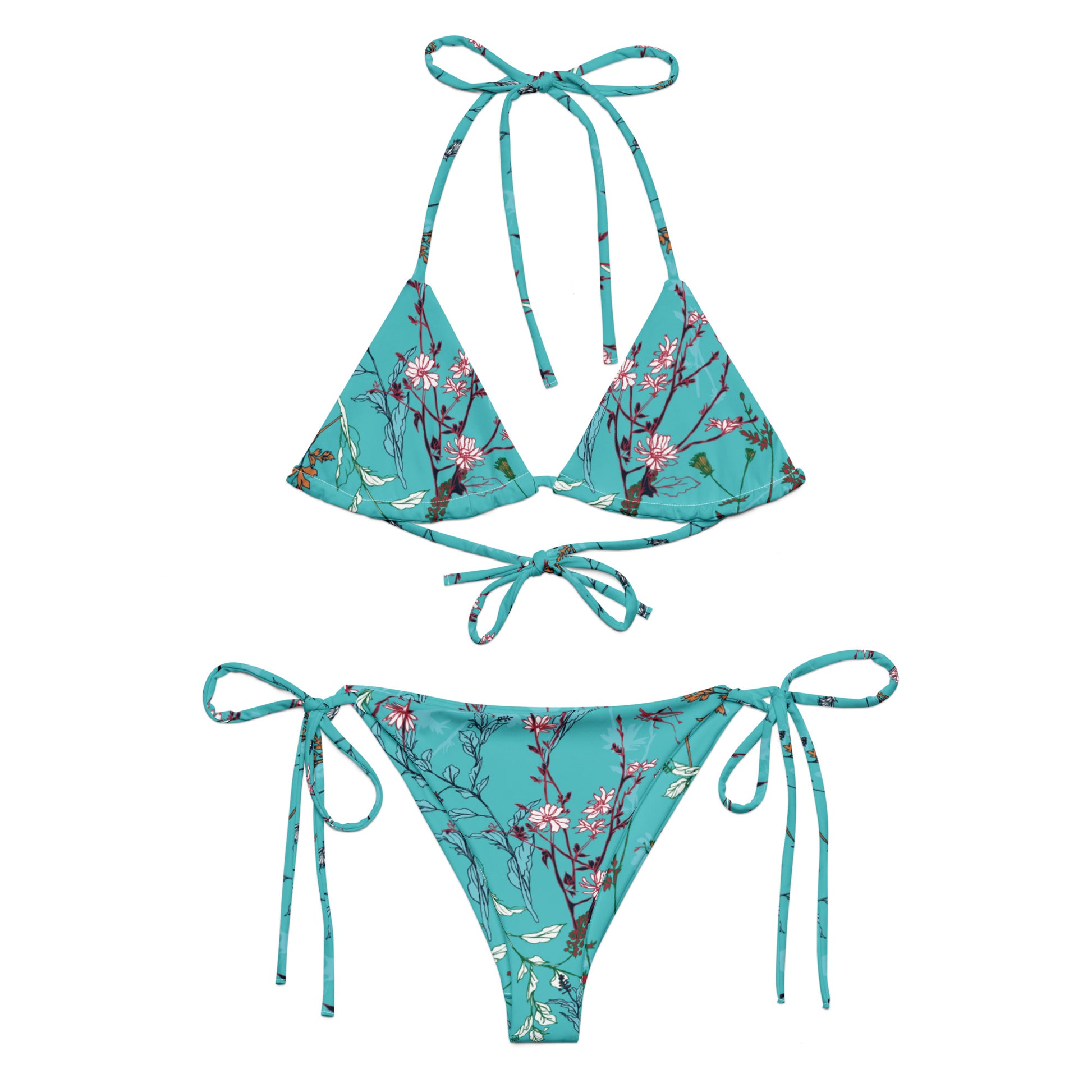 Hailey  Recycled String Bikini - Activewear Well