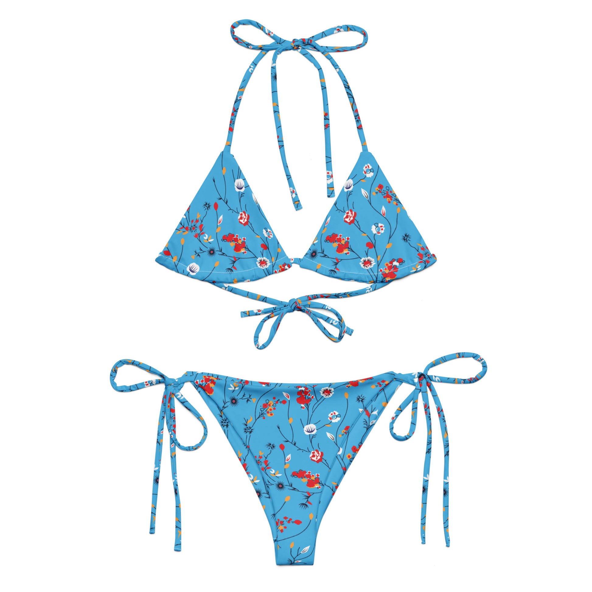 Grace Recycled String Bikini - Activewear Well