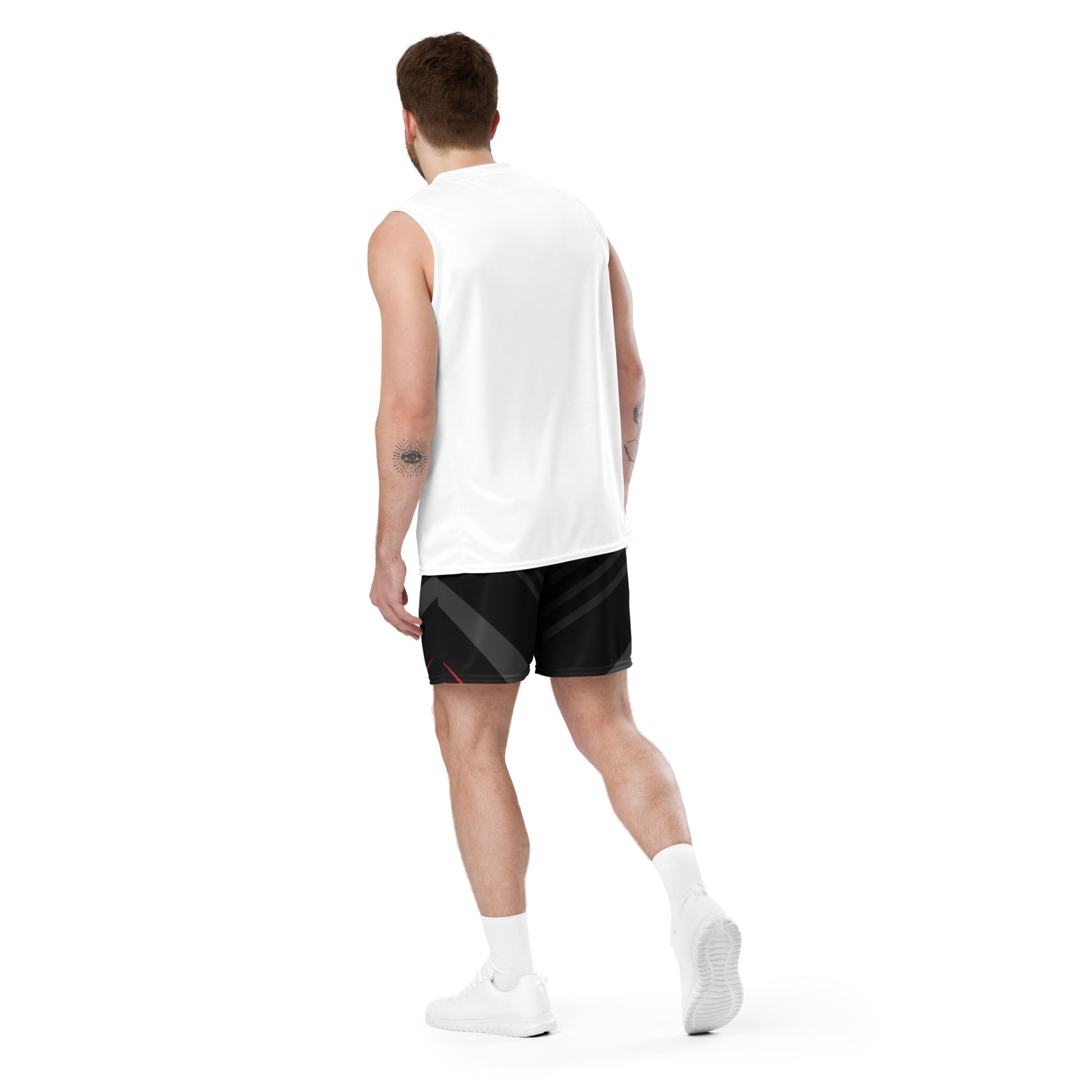 Running Unisex Mesh Shorts - Activewear Well