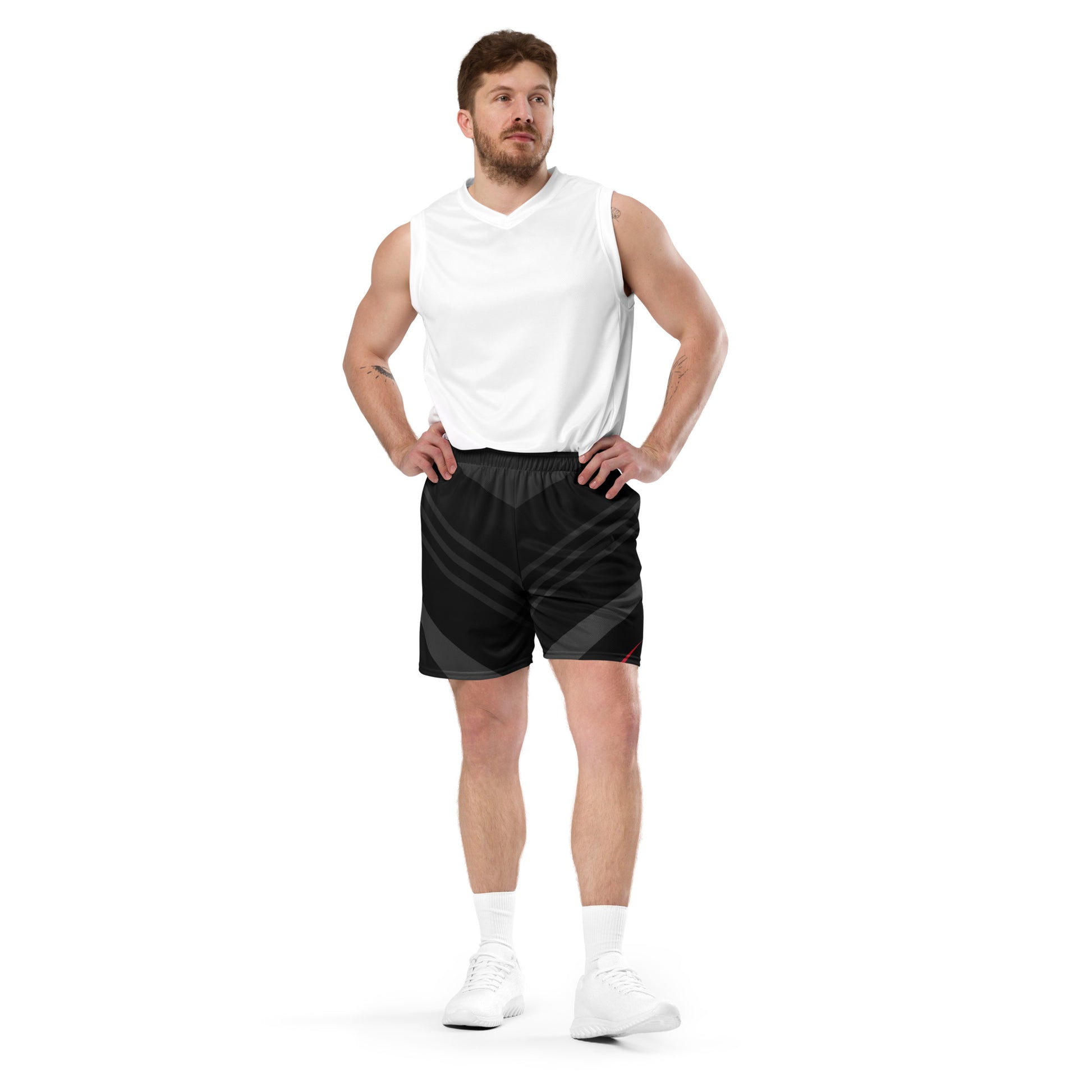 Running Unisex Mesh Shorts - Activewear Well