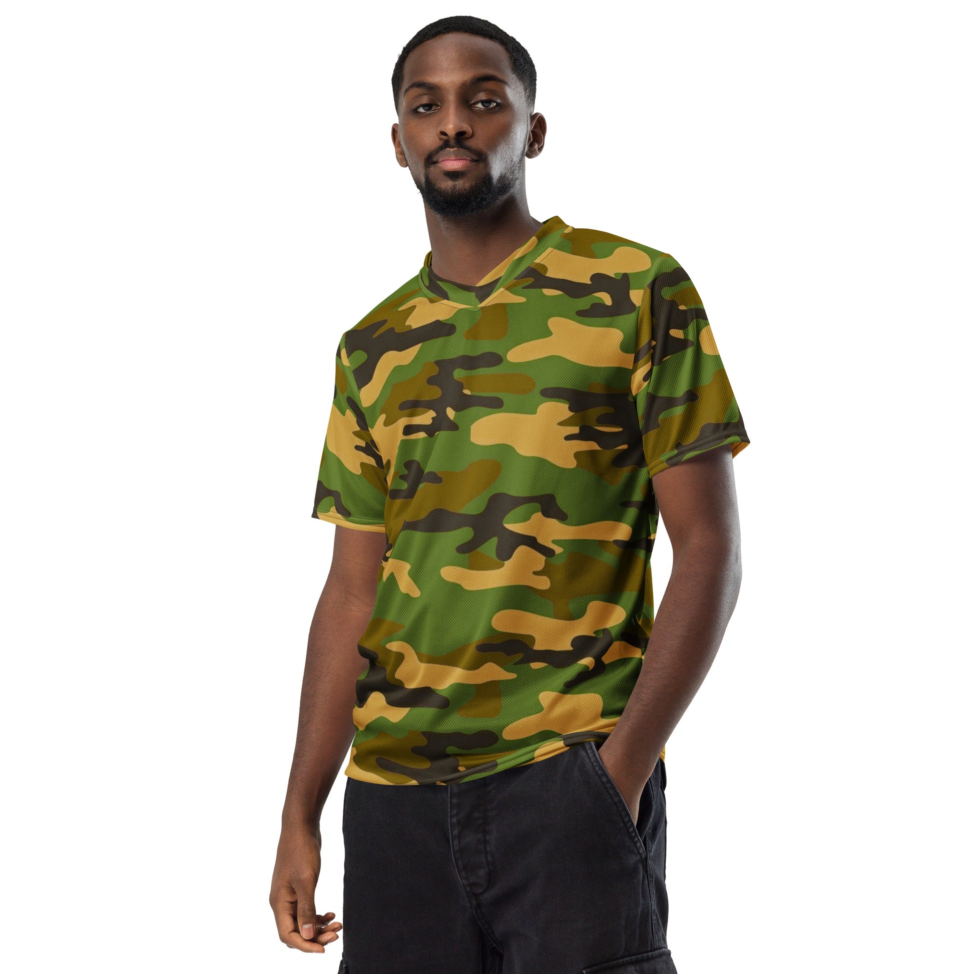 Camo Unisex Sports Jersey - Activewear Well