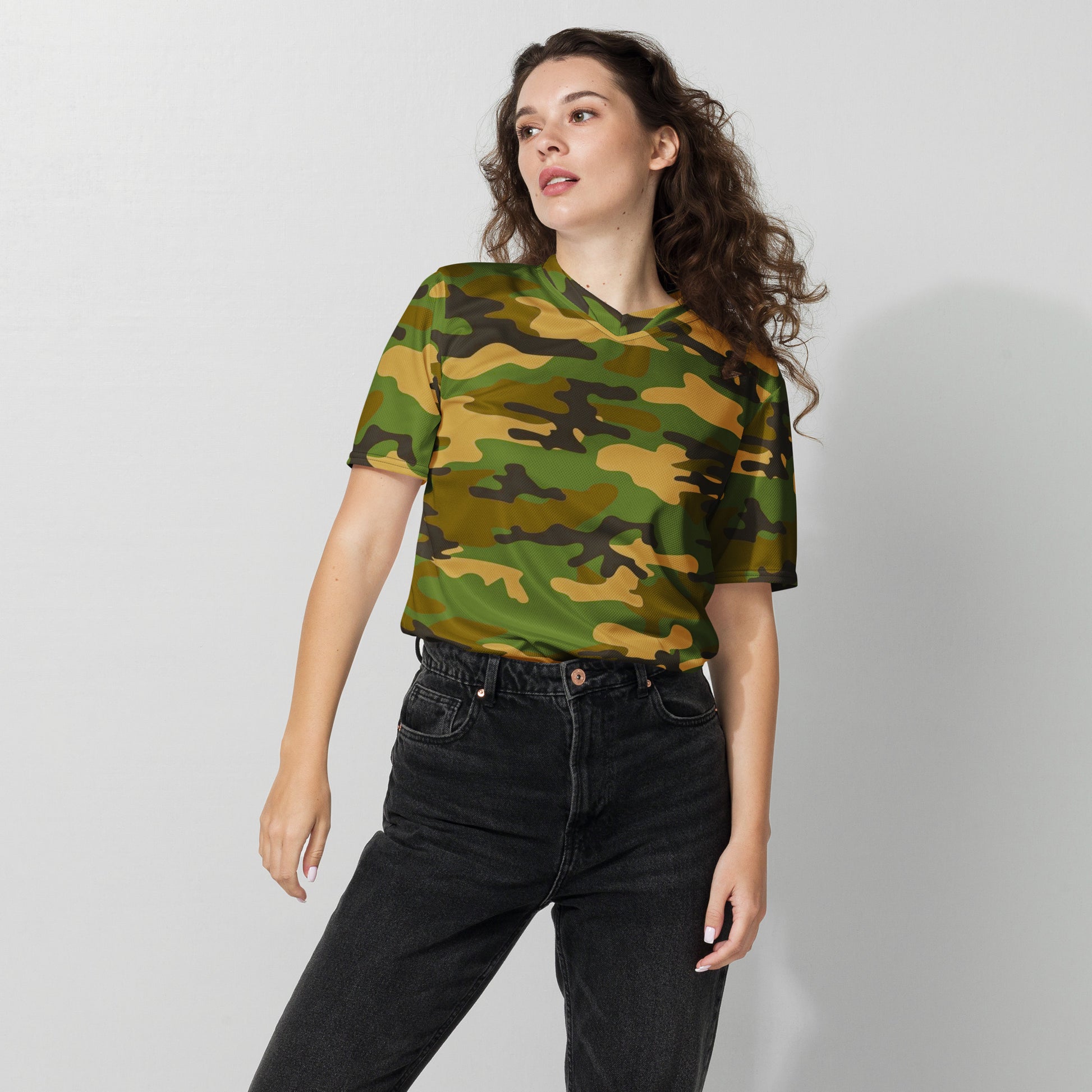 Camo Unisex Sports Jersey - Activewear Well