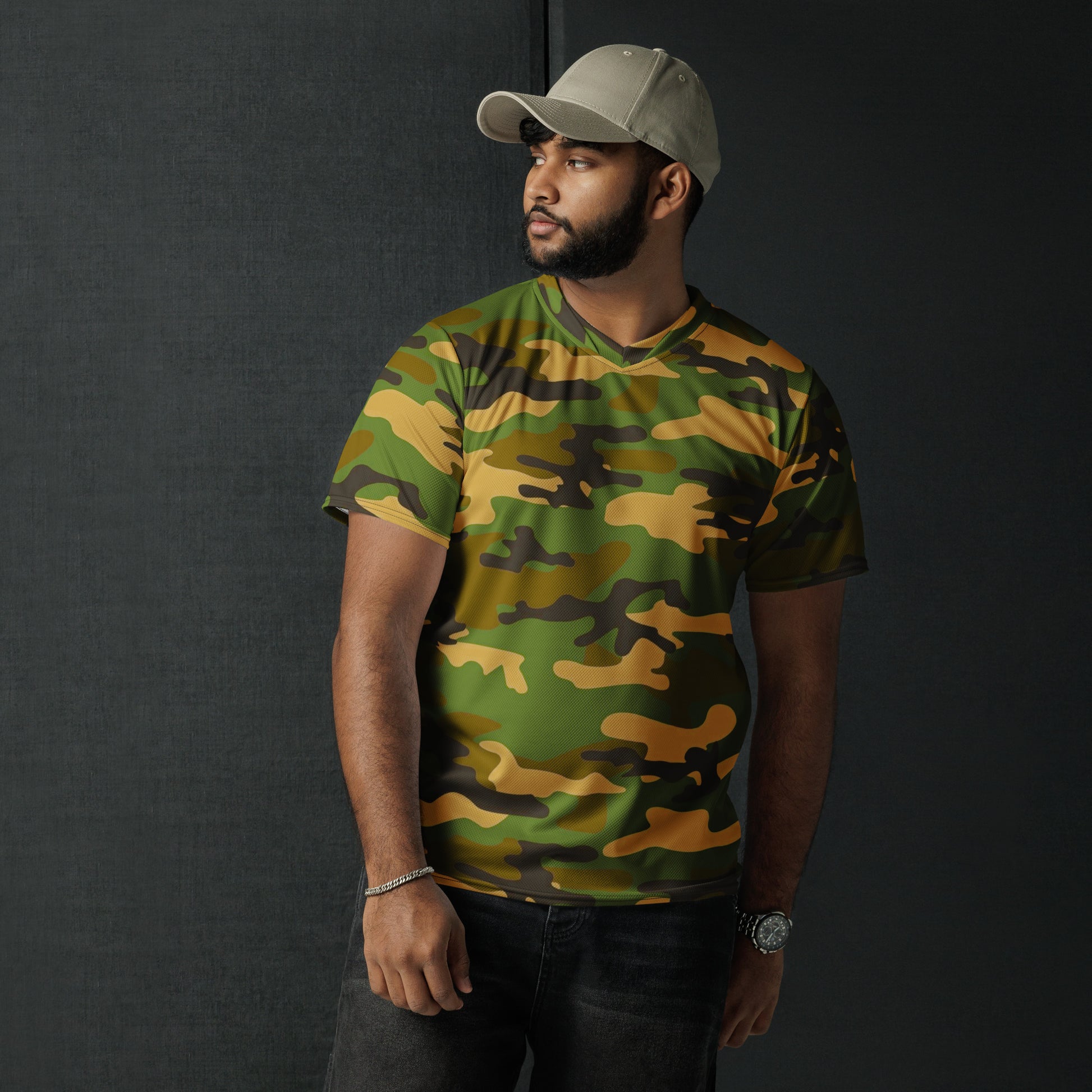 Camo Unisex Sports Jersey - Activewear Well
