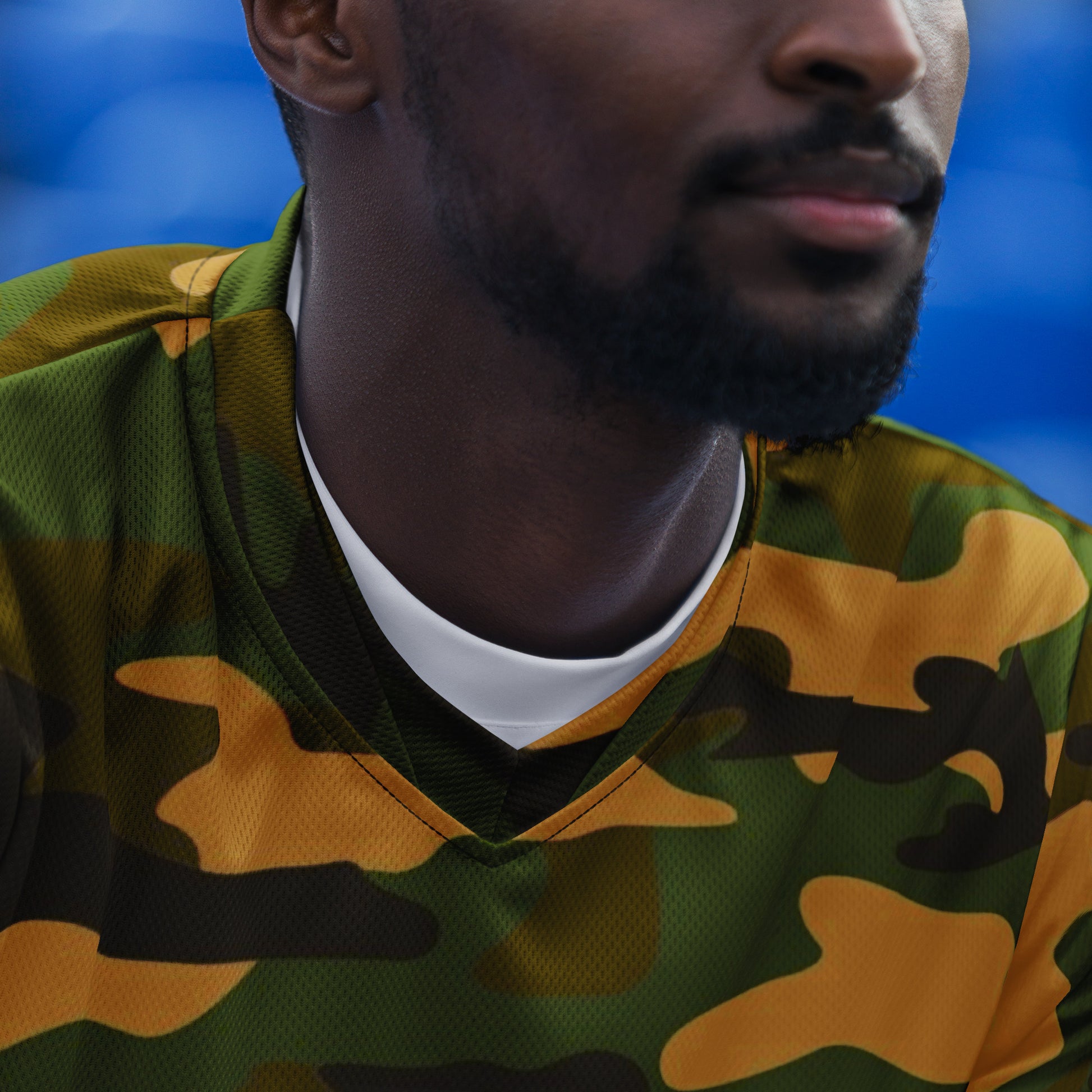 Camo Unisex Sports Jersey - Activewear Well