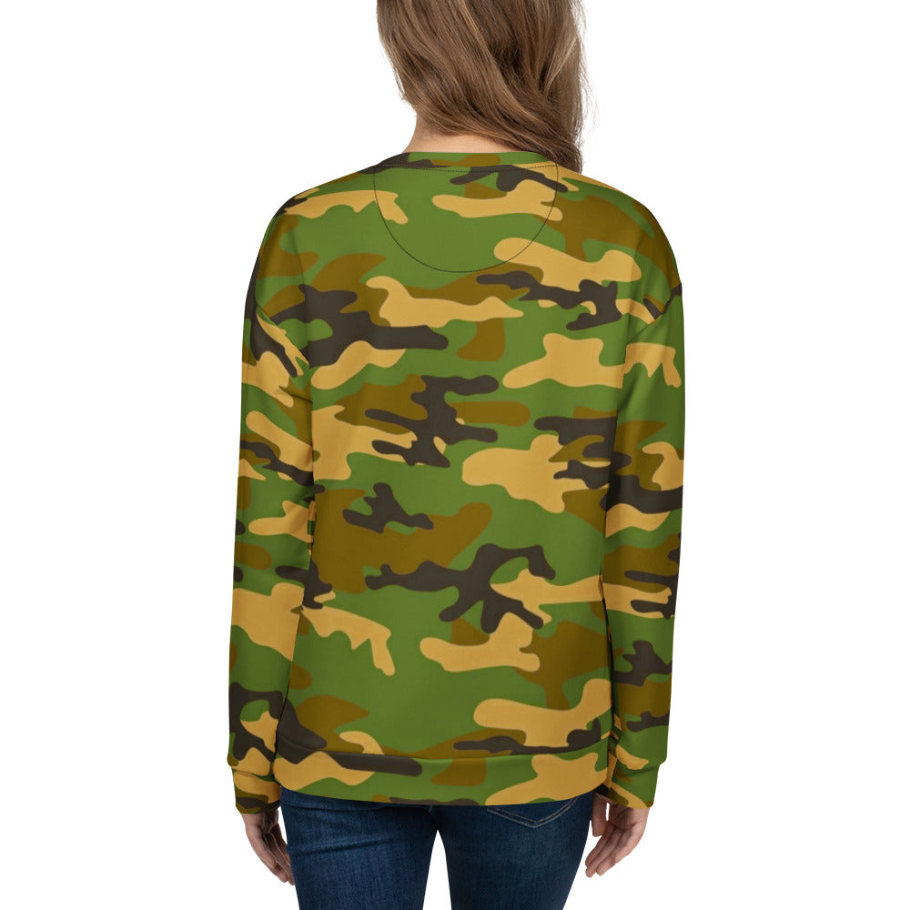 Camo Unisex Sweatshirt - Activewear Well
