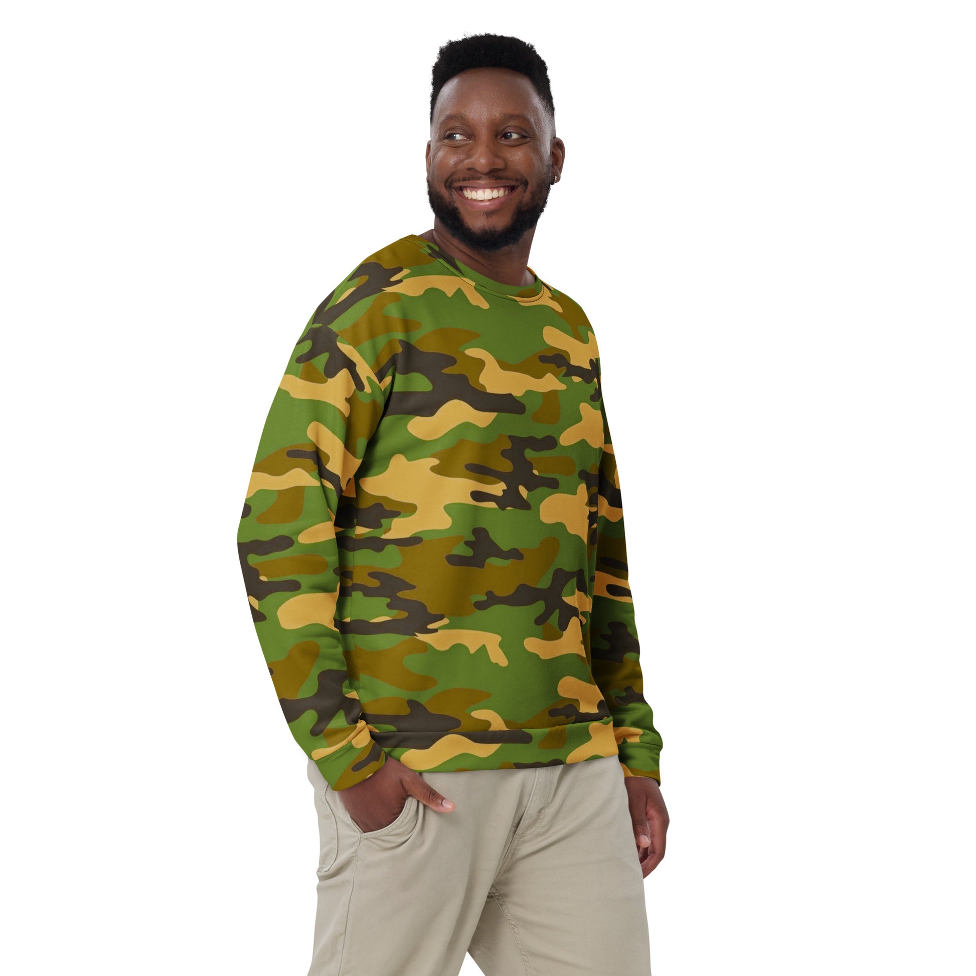 Camo Unisex Sweatshirt - Activewear Well