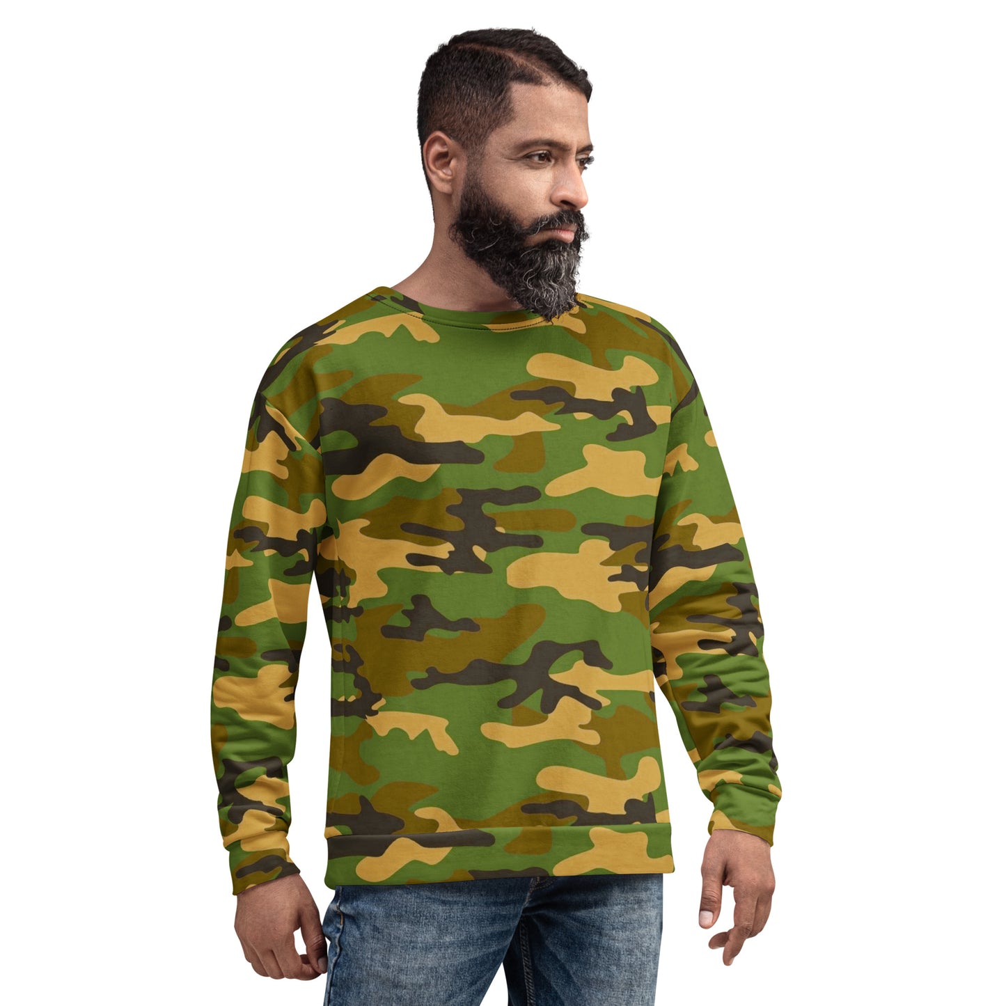 Camo Unisex Sweatshirt - Activewear Well
