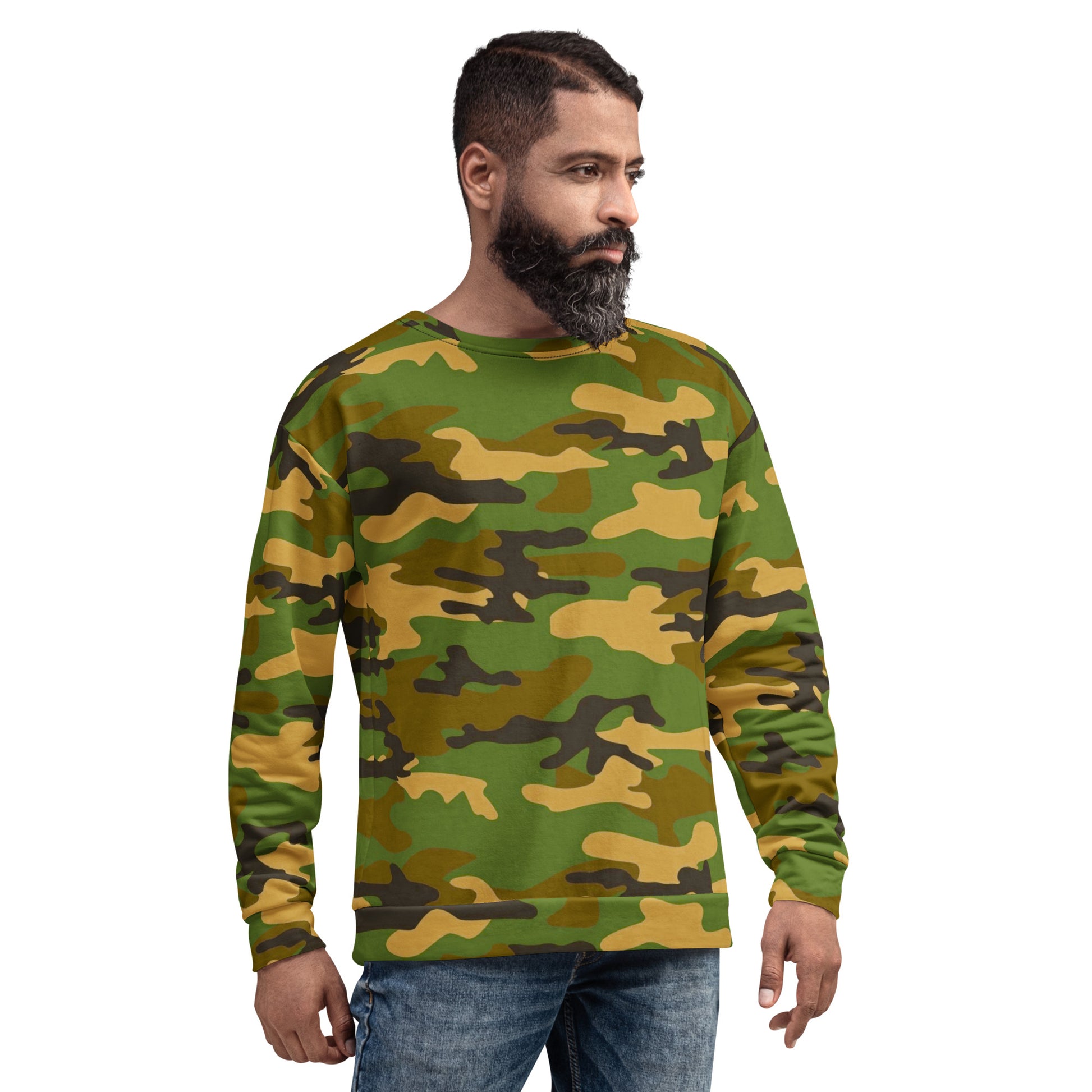 Camo Unisex Sweatshirt - Activewear Well