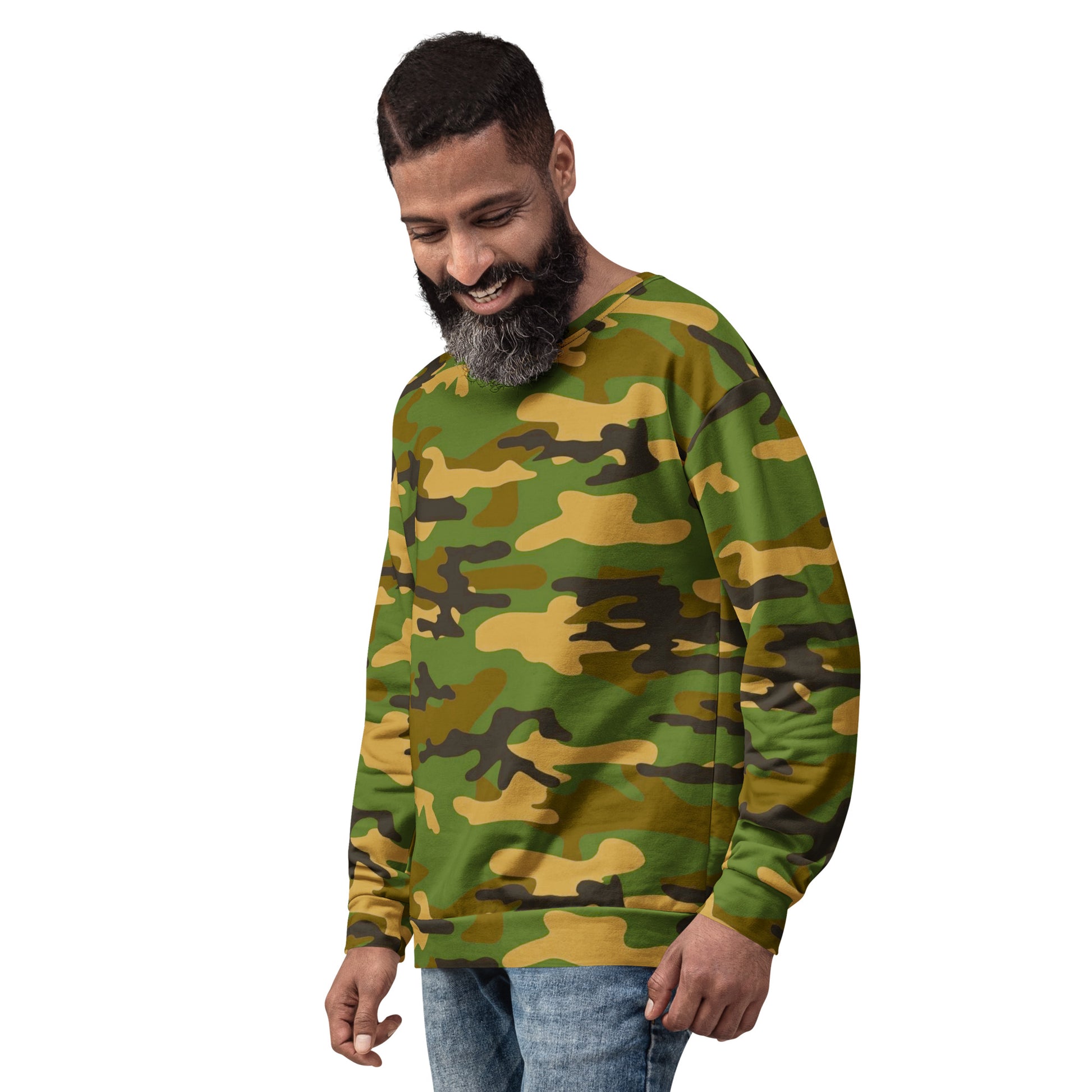 Camo Unisex Sweatshirt - Activewear Well