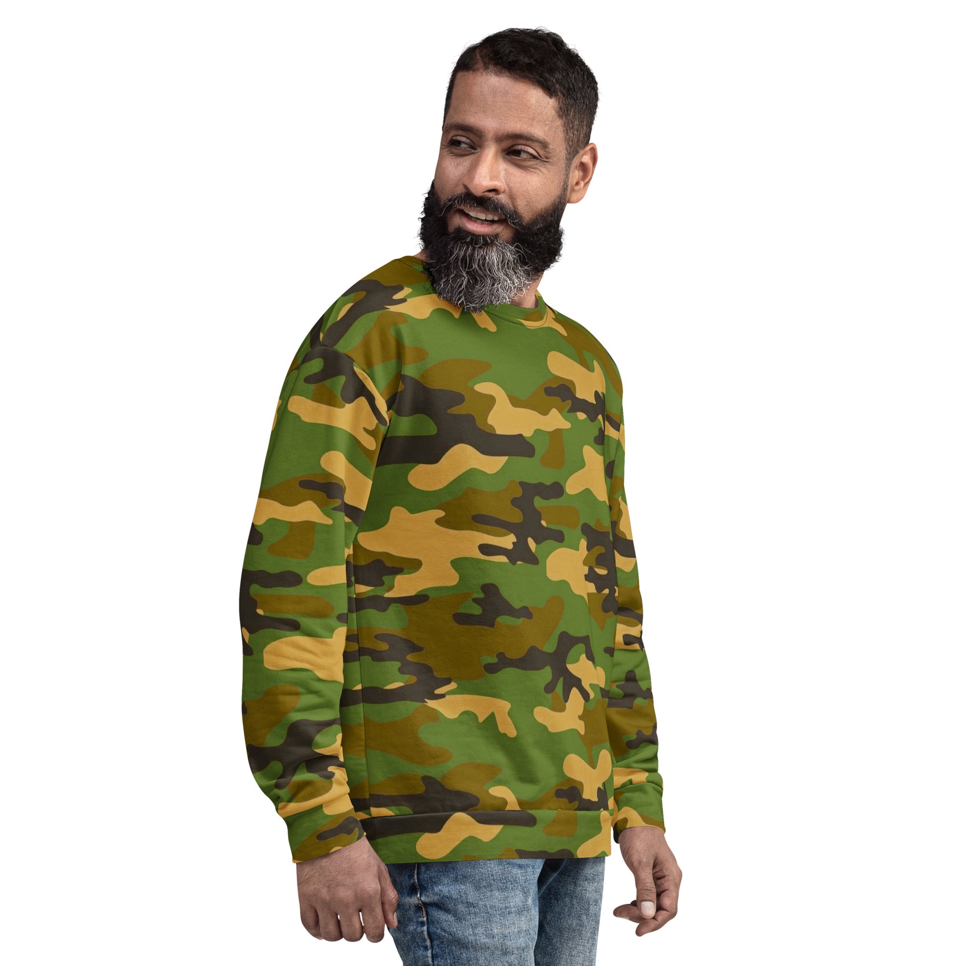 Camo Unisex Sweatshirt - Activewear Well