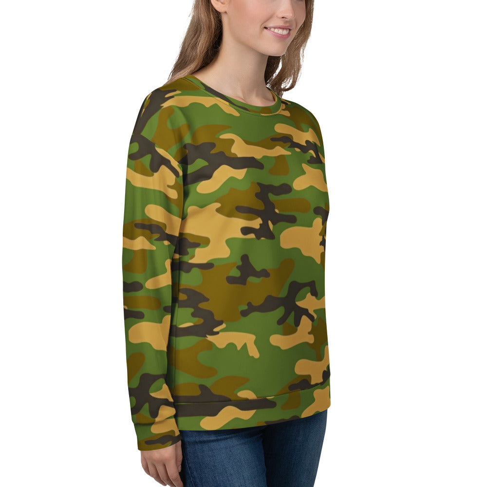 Camo Unisex Sweatshirt - Activewear Well