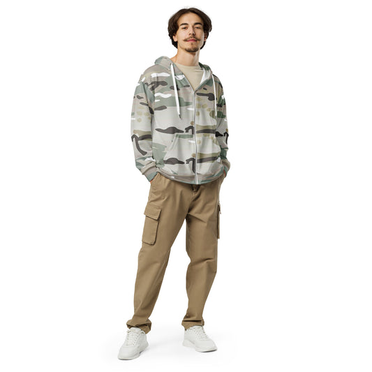 Desert Unisex Unisex Zip Hoodie - Activewear Well